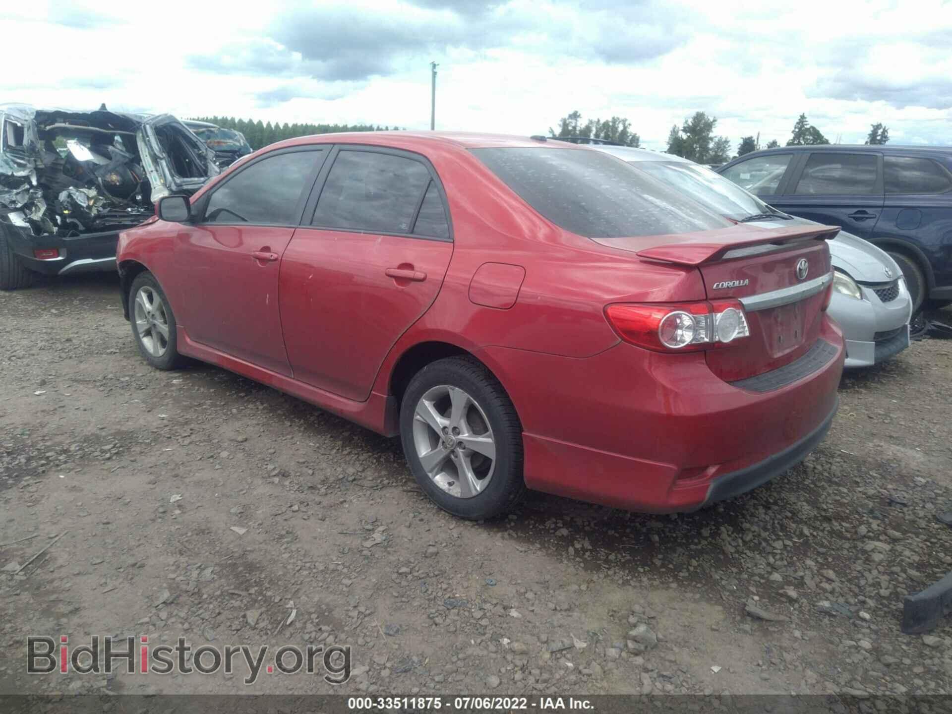 2012 TOYOTA COROLLA - VIN: 2T1BU4EE7CC873862 - Фото 3
