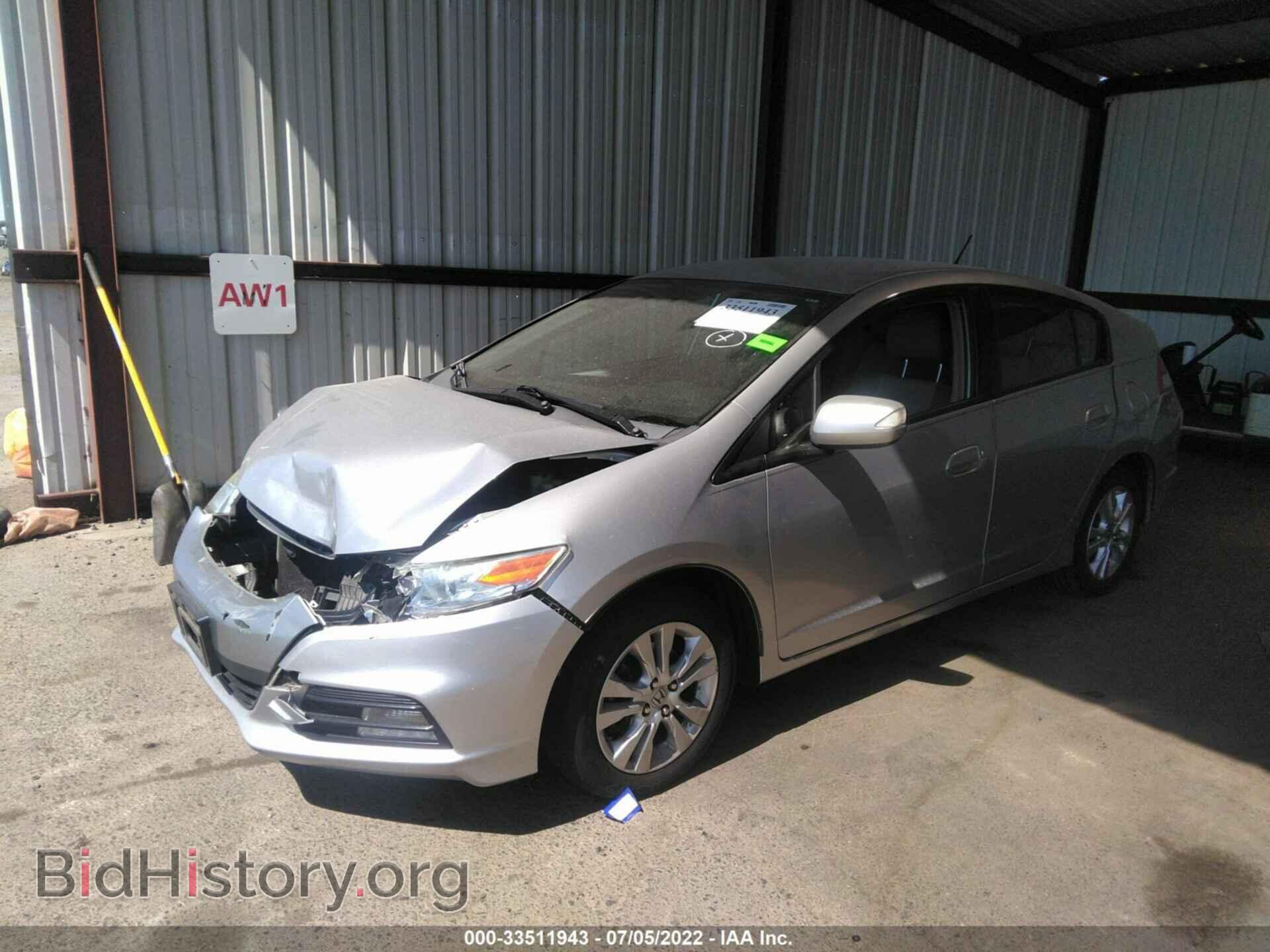 2012 HONDA INSIGHT - VIN: JHMZE2H74CS003240 - Фото 2