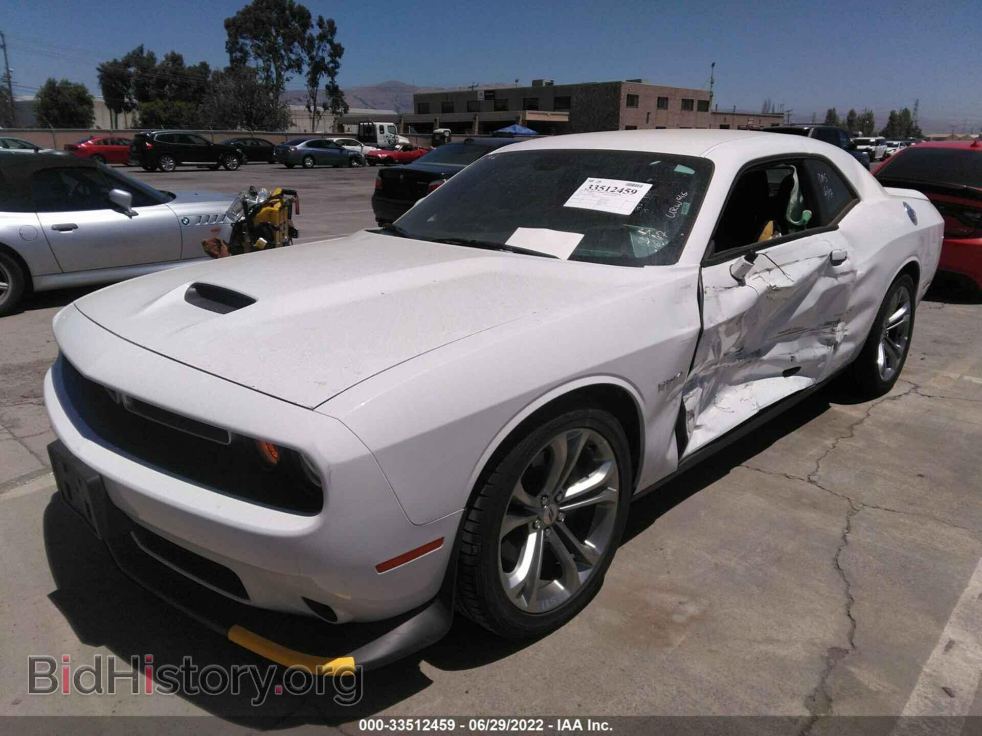 2021 DODGE CHALLENGER - VIN: 2C3CDZBT1MH551590 - Фото 2