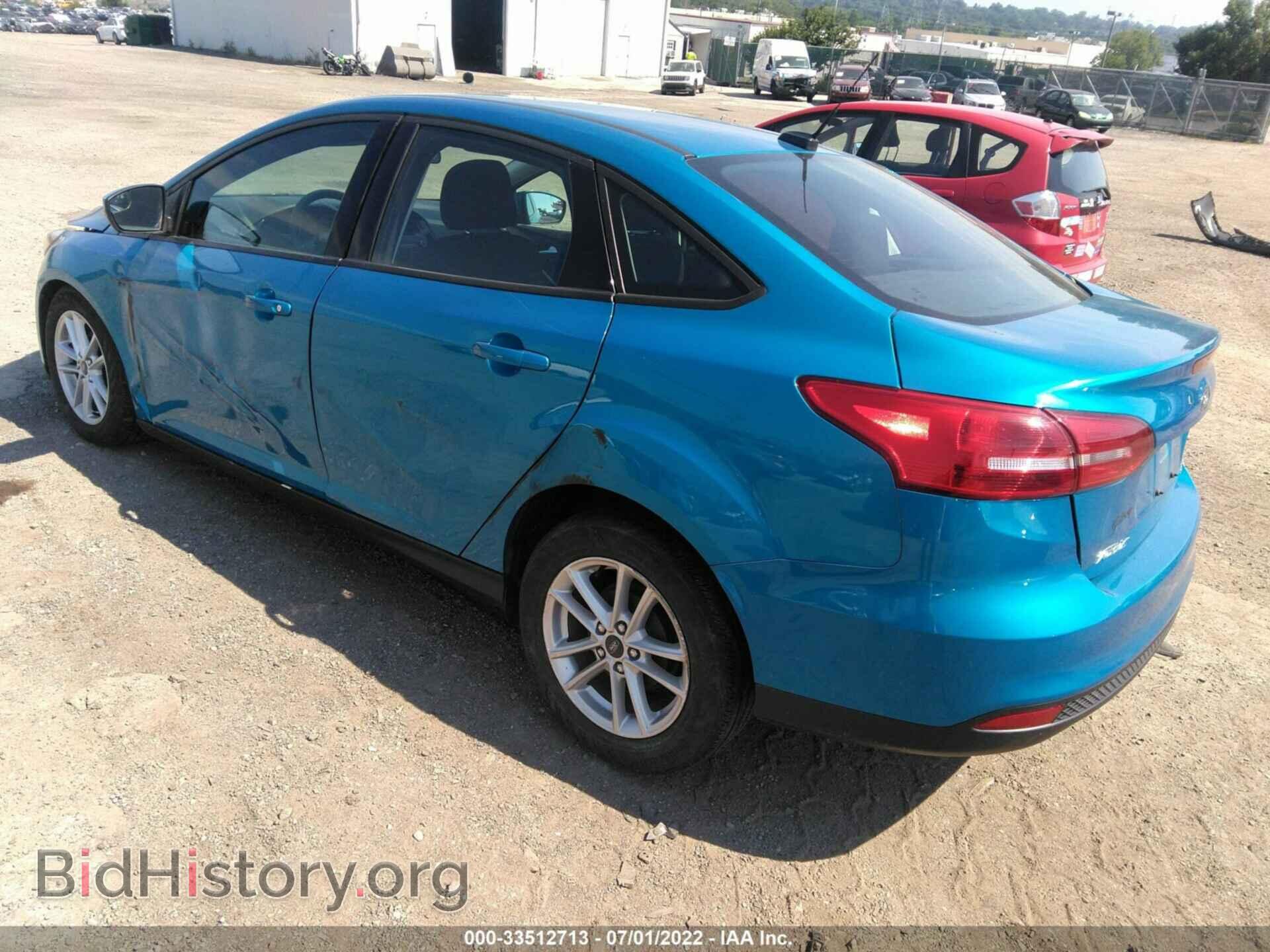 2016 FORD FOCUS - VIN: 1FADP3F23GL392932 - Фото 3