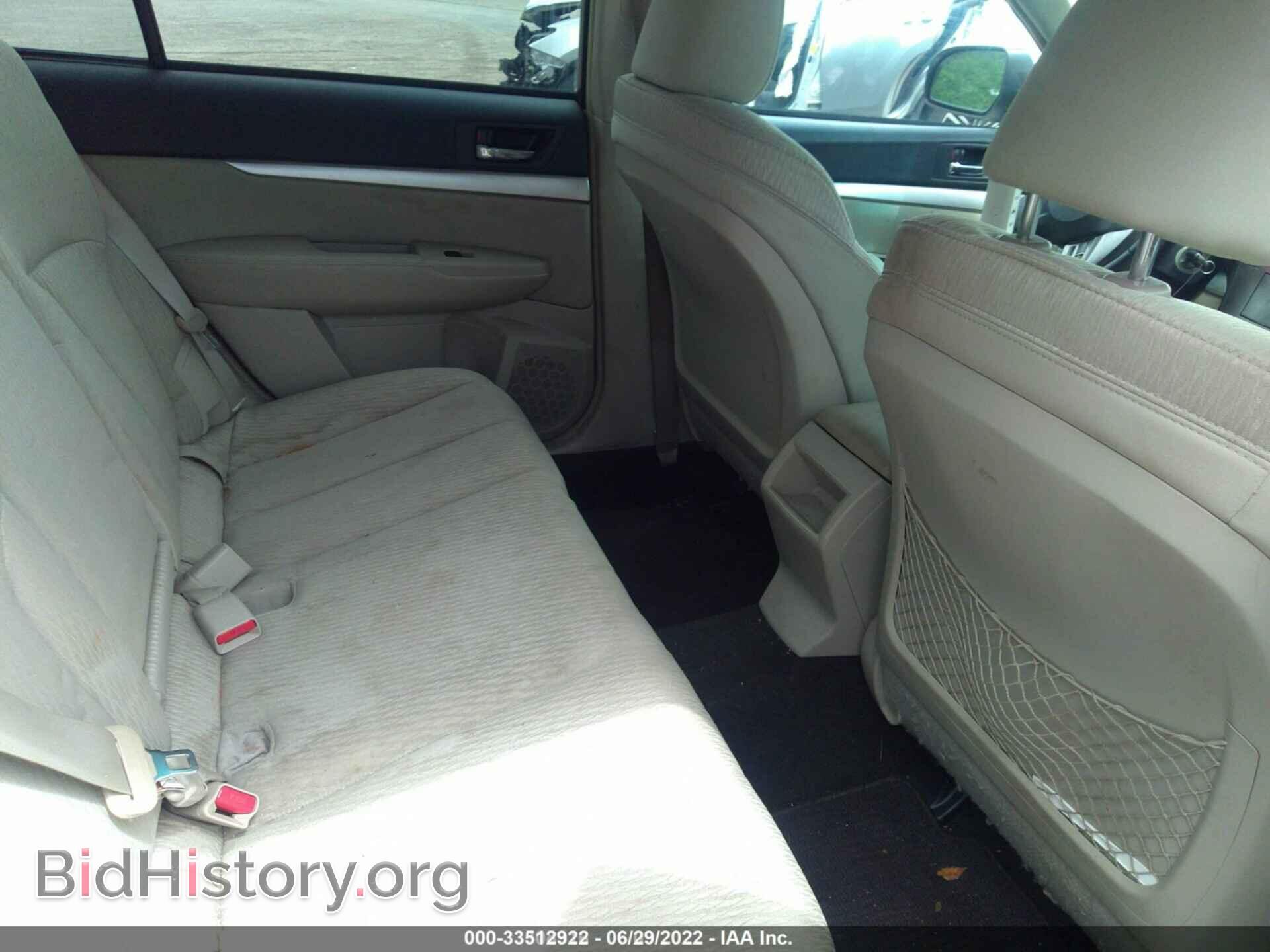 2012 SUBARU OUTBACK - VIN: 4S4BRBCC3C3221512 - Фото 8