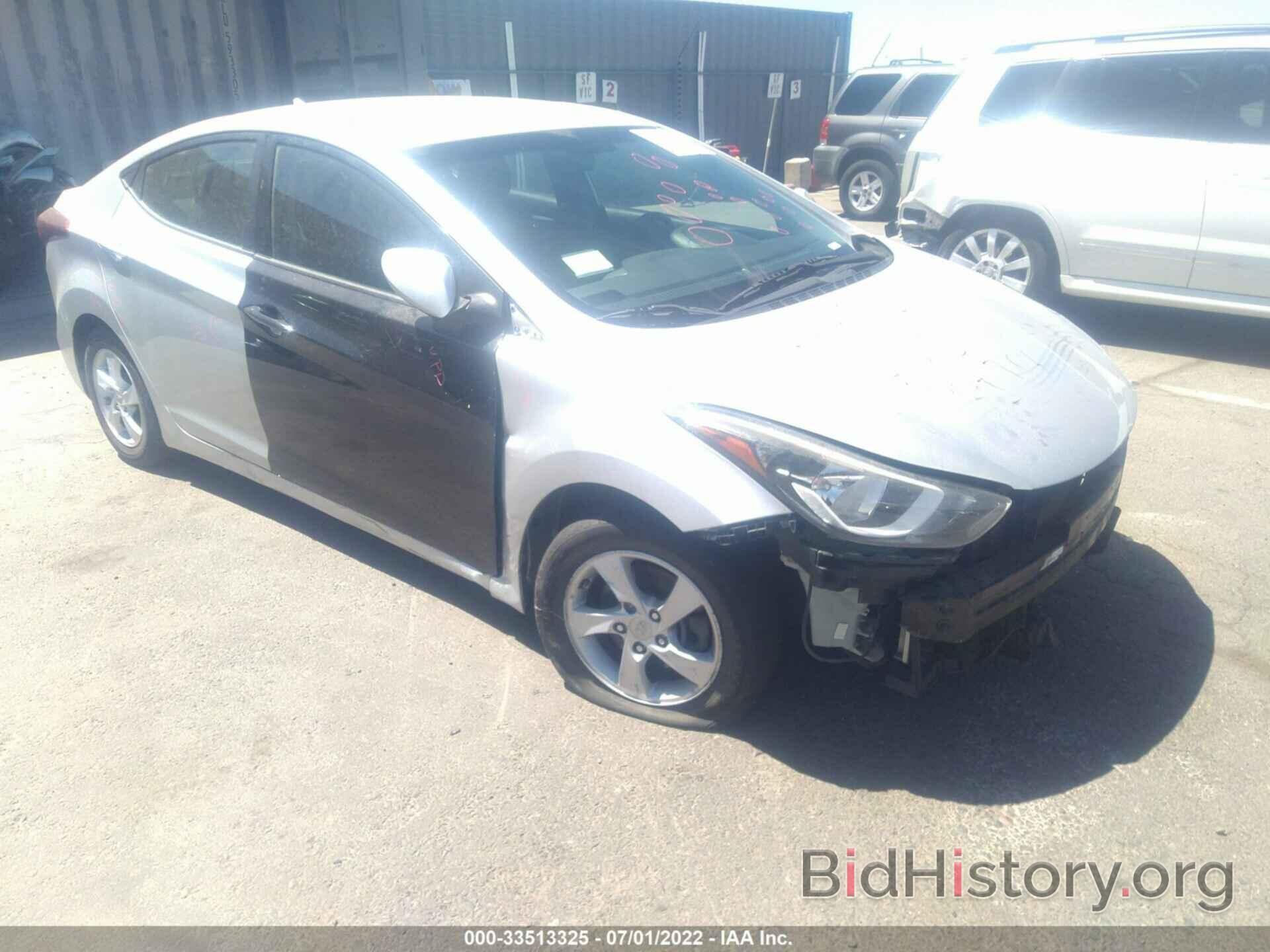 Photo 5NPDH4AE1FH631184 - HYUNDAI ELANTRA 2015