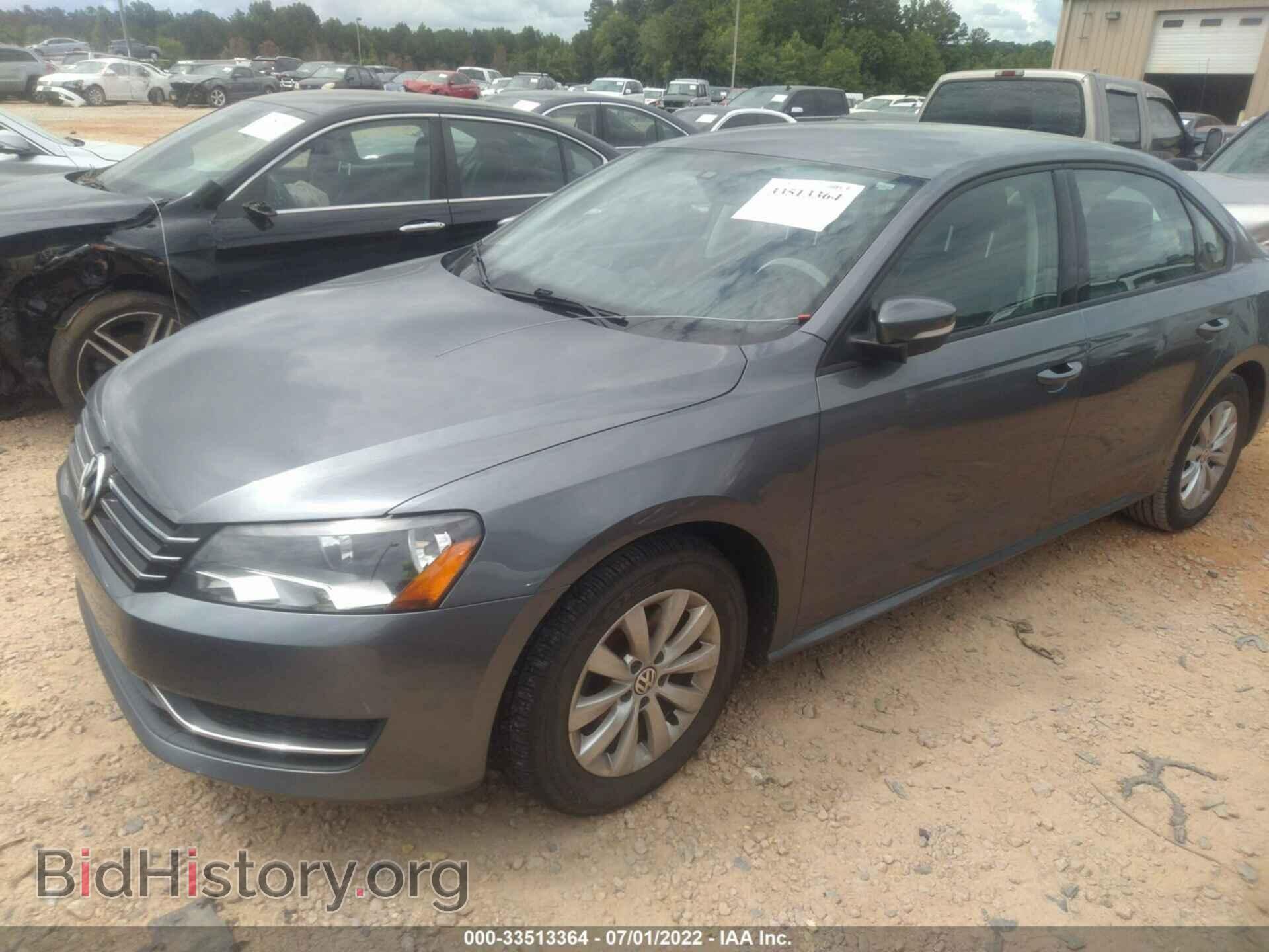 2014 VOLKSWAGEN PASSAT - VIN: 1VWAT7A36EC106498 - Фото 2