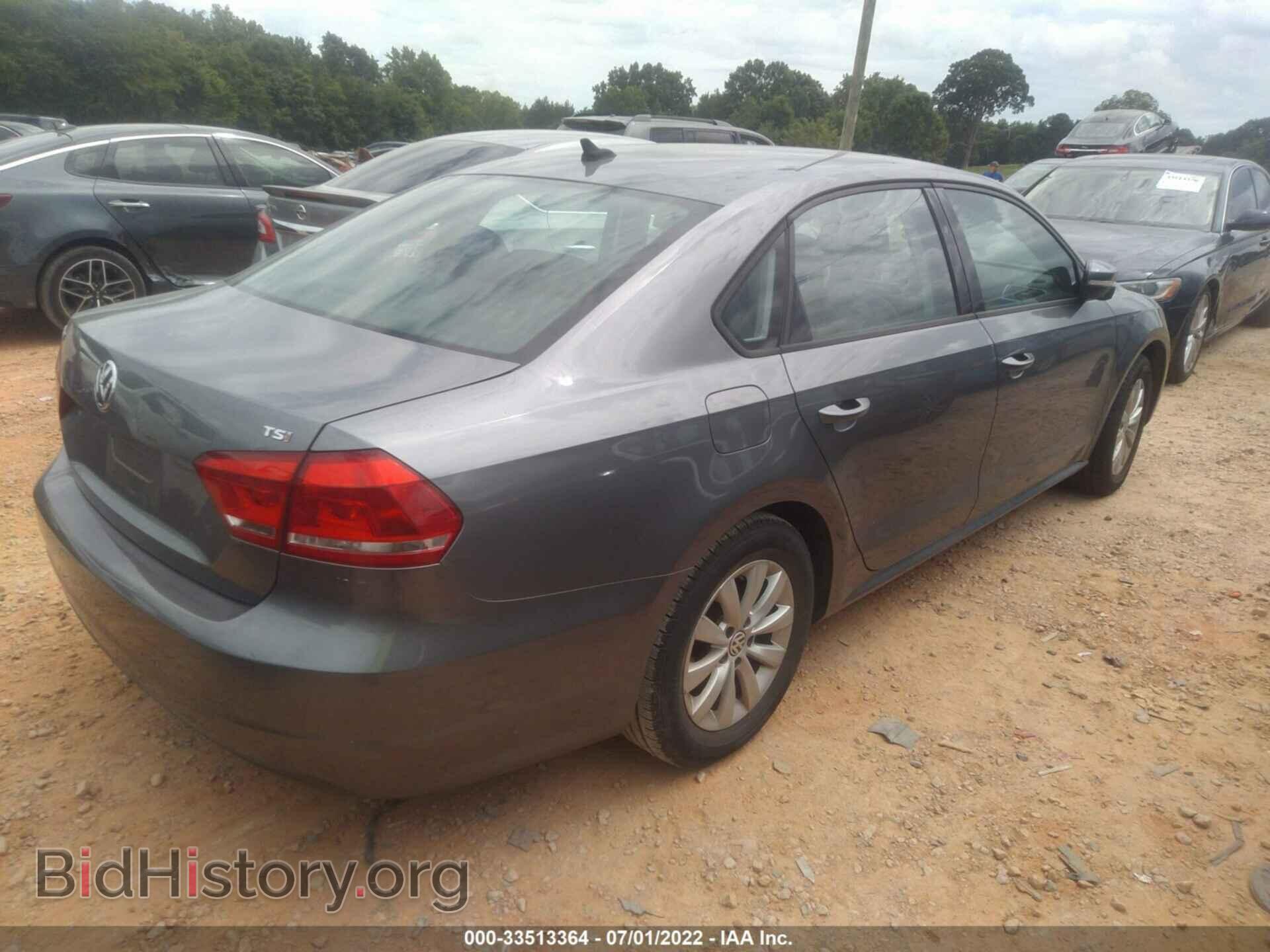 2014 VOLKSWAGEN PASSAT - VIN: 1VWAT7A36EC106498 - Фото 4