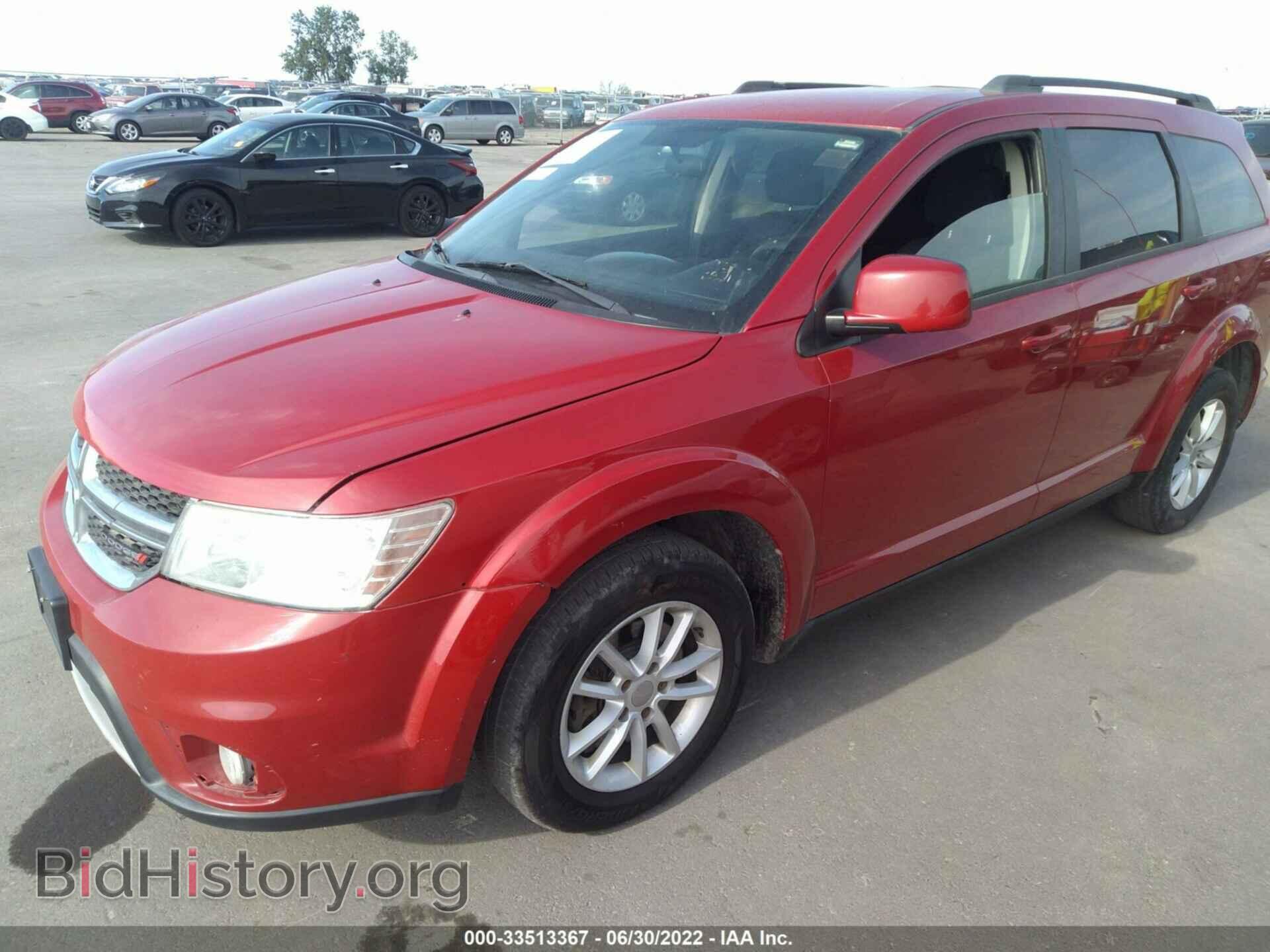 2013 DODGE JOURNEY - VIN: 3C4PDCBG8DT619422 - Фото 2
