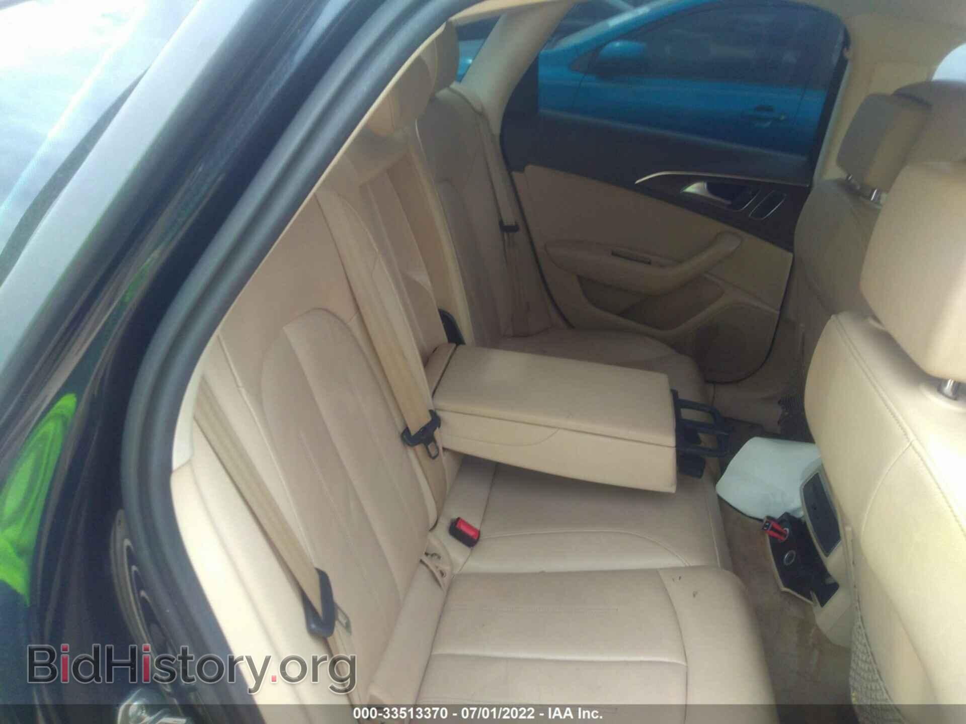 2012 AUDI A6 - VIN: WAUBGBFC7CN014709 - Фото 8