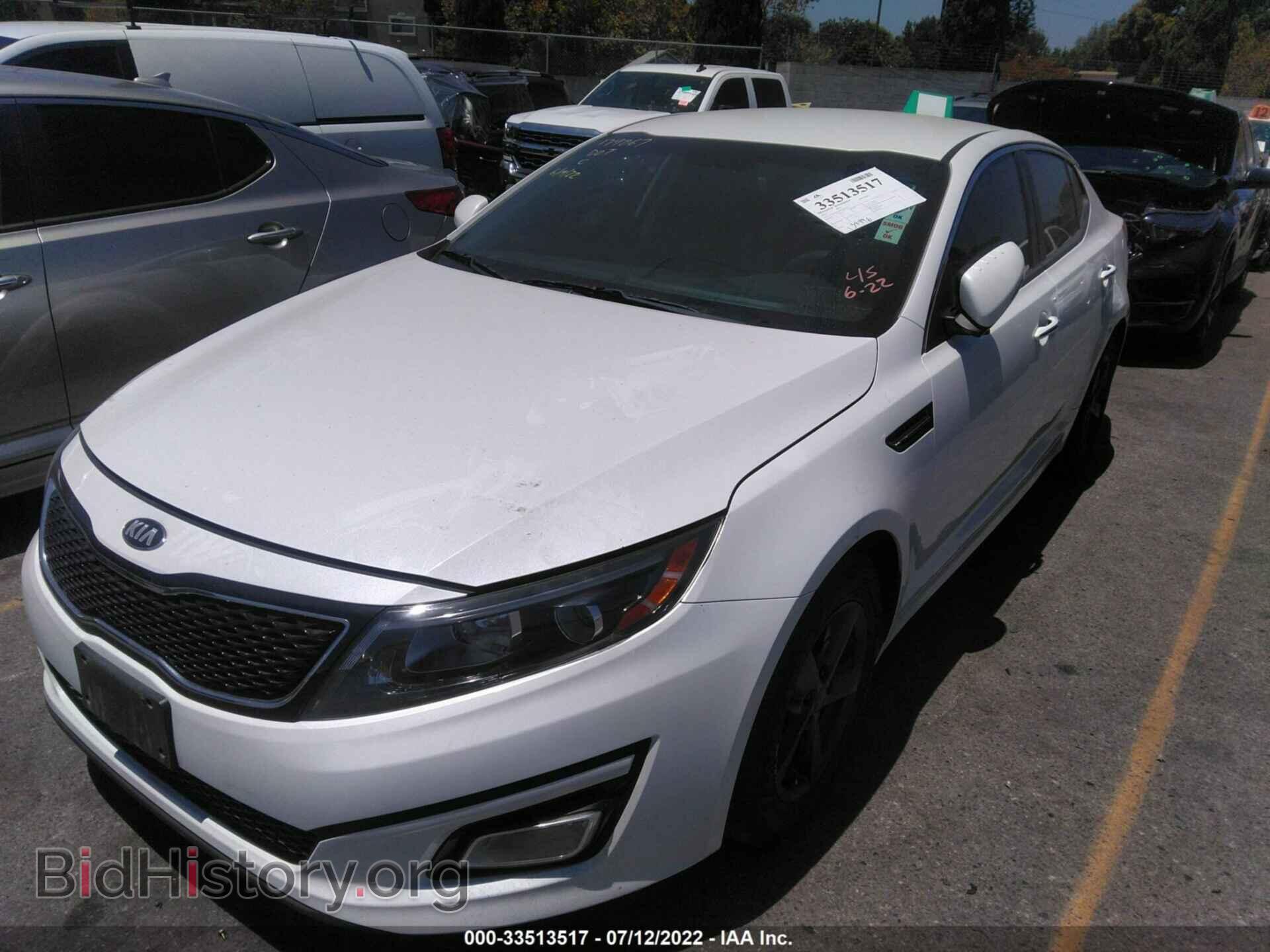 2015 KIA OPTIMA - VIN: 5XXGM4A70FG409516 - Фото 2