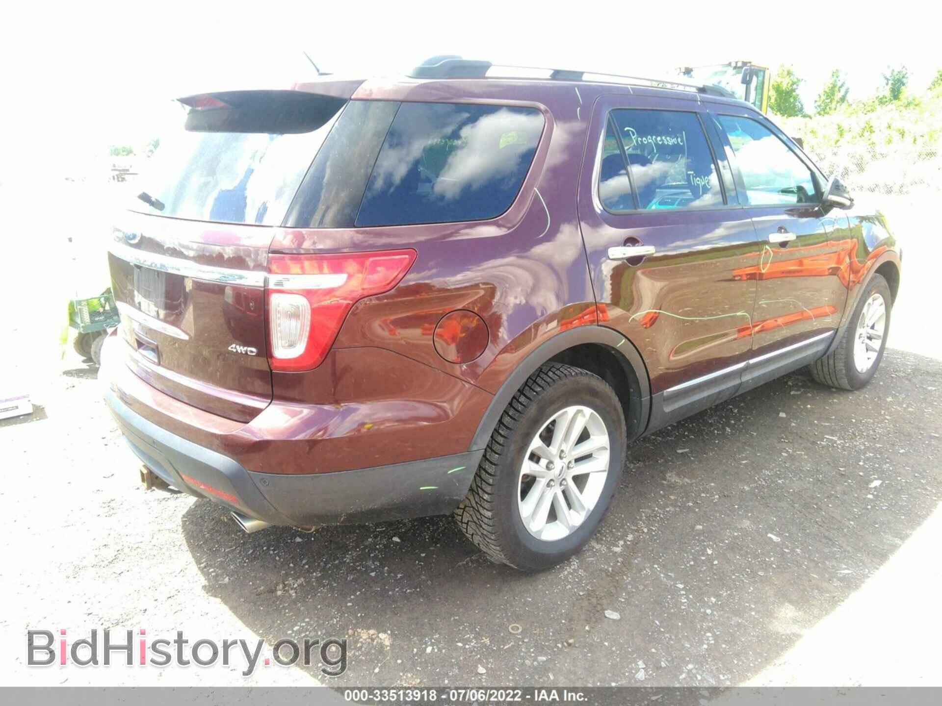 2012 FORD EXPLORER - VIN: 1FMHK8D82CGA54290 - Фото 4