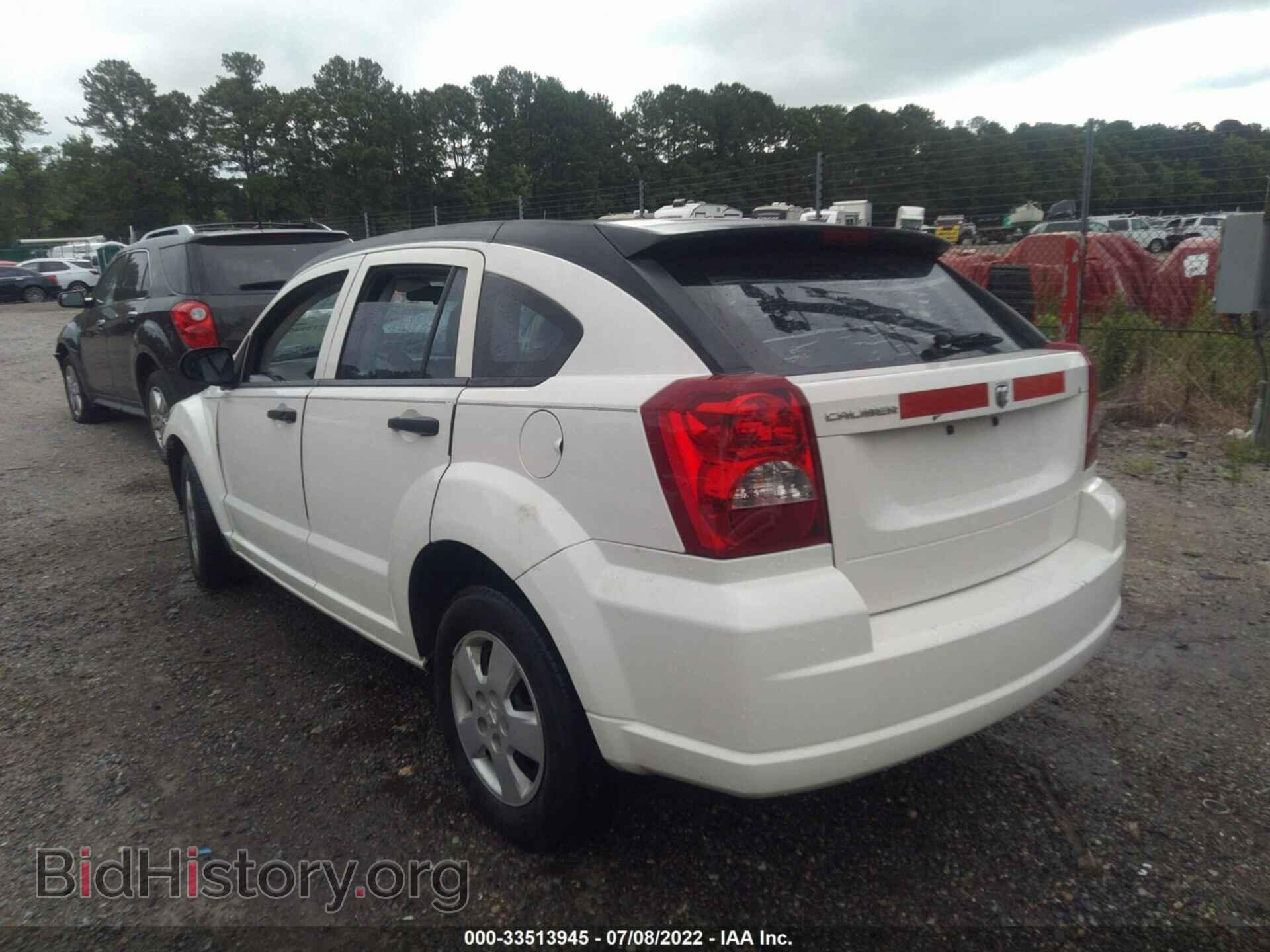 2007 DODGE CALIBER - VIN: 1B3HB28B07D288282 - Фото 3