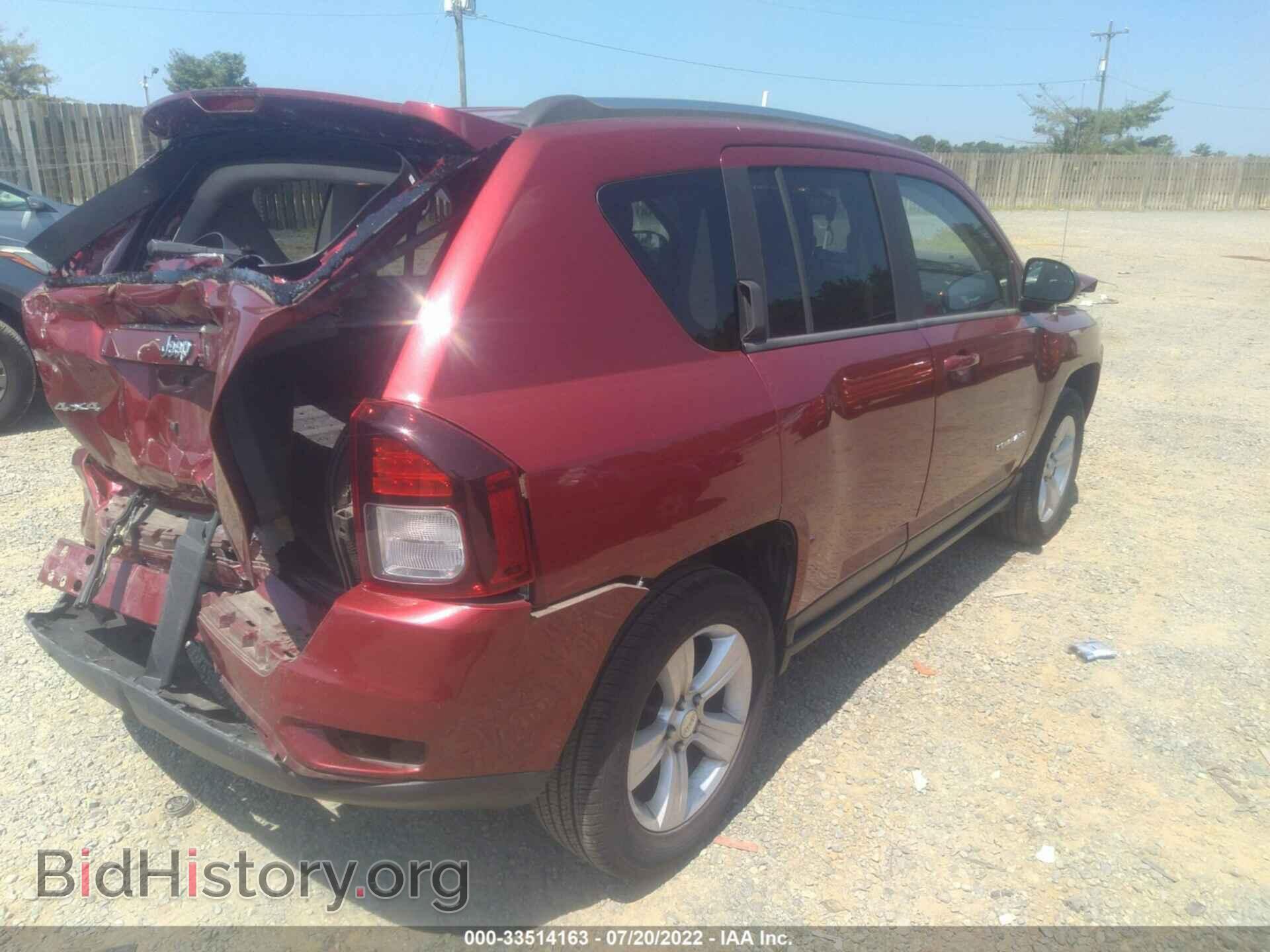 2014 JEEP COMPASS - VIN: 1C4NJDBB0ED566524 - Фото 4