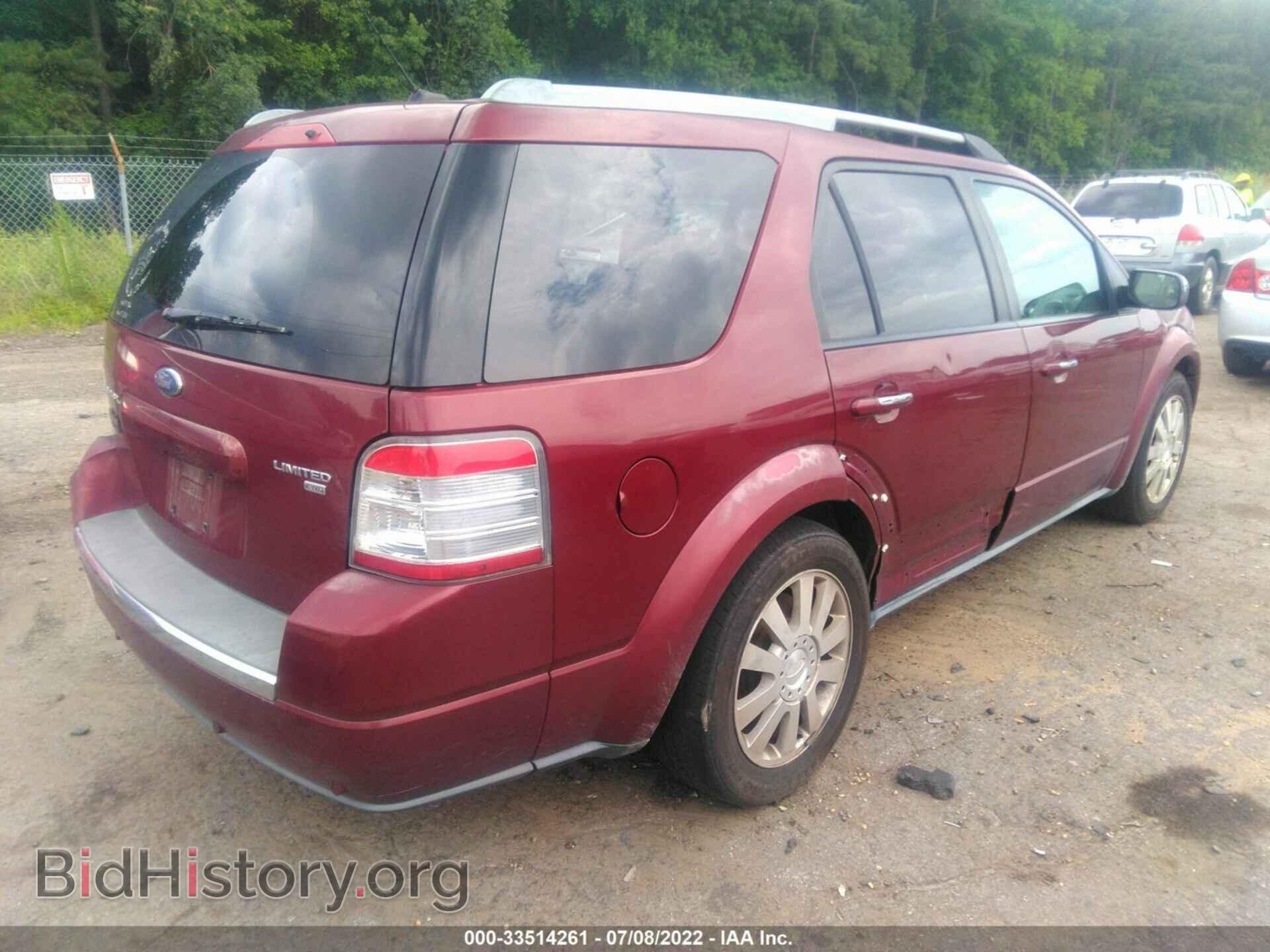 2008 FORD TAURUS X - VIN: 1FMDK06W18GA00286 - Фото 4