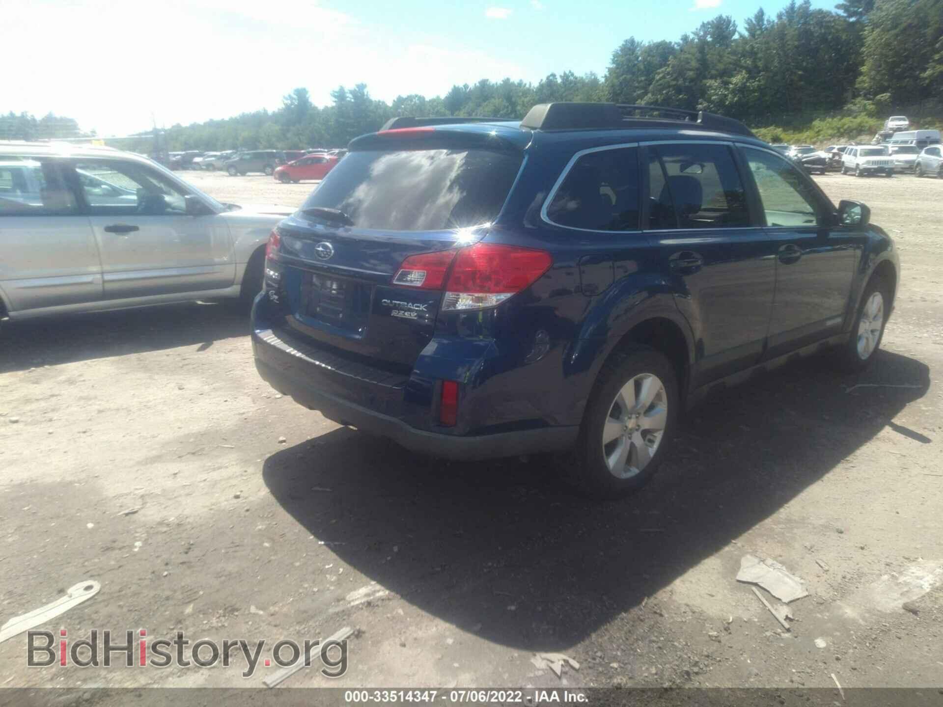 2011 SUBARU OUTBACK - VIN: 4S4BRBCC2B3323186 - Фото 4