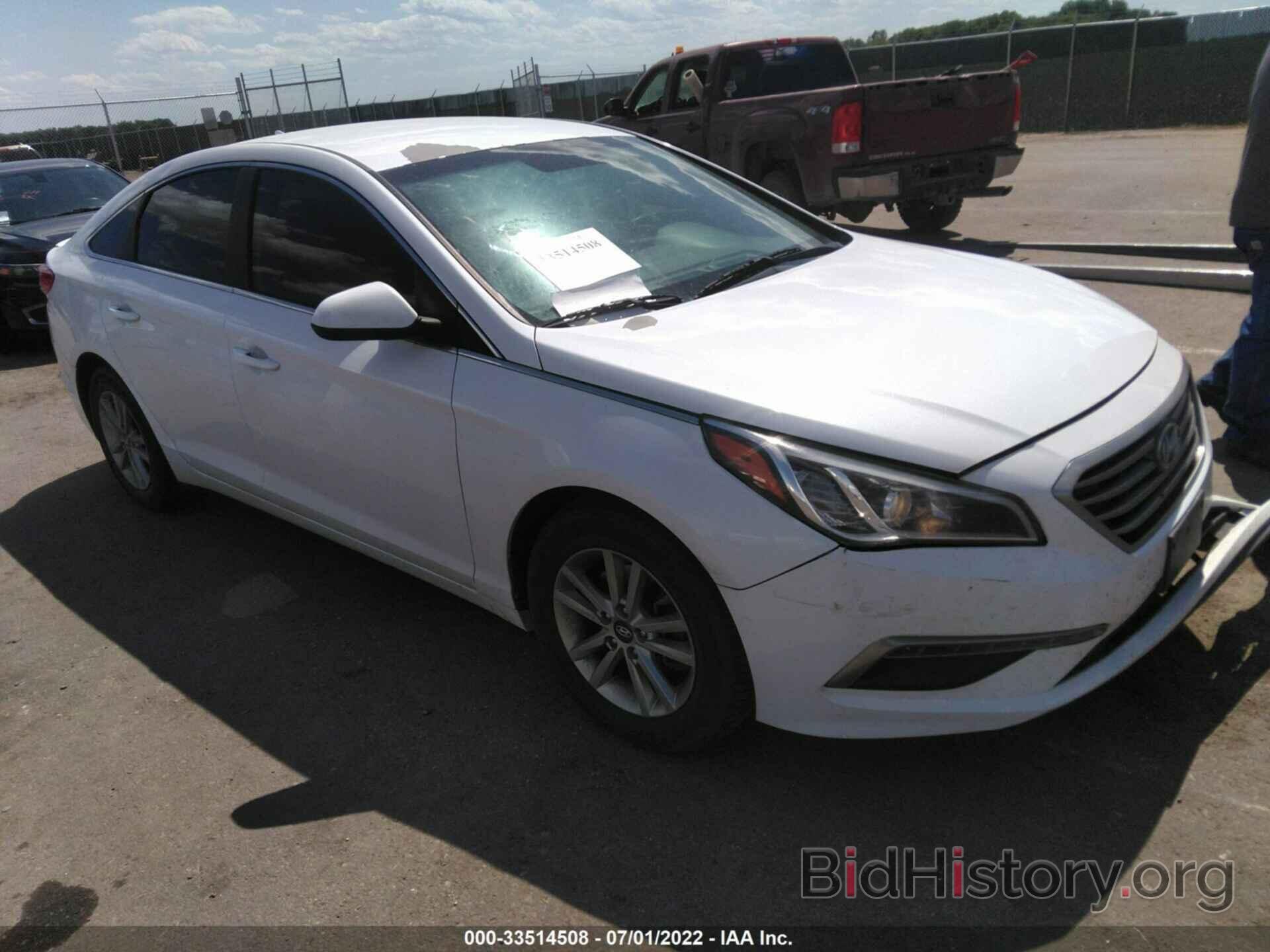 Photo 5NPE24AFXFH007933 - HYUNDAI SONATA 2015