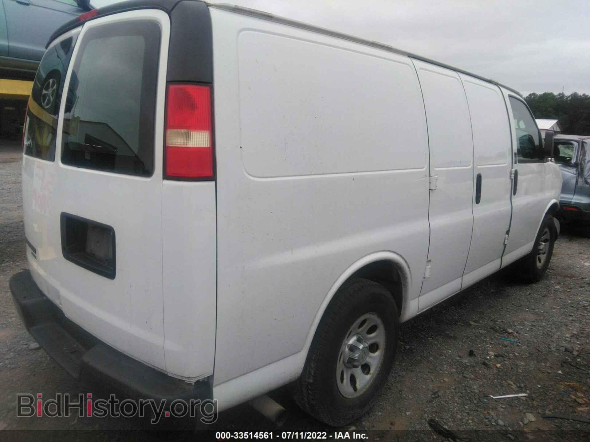 2013 CHEVROLET EXPRESS CARGO VAN - VIN: 1GCSGAFX8D1113273 - Фото 4