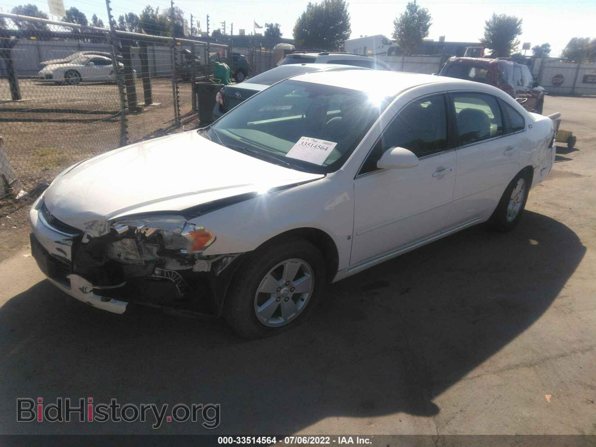 2007 CHEVROLET IMPALA - VIN: 2G1WT58K379359792 - Фото 2