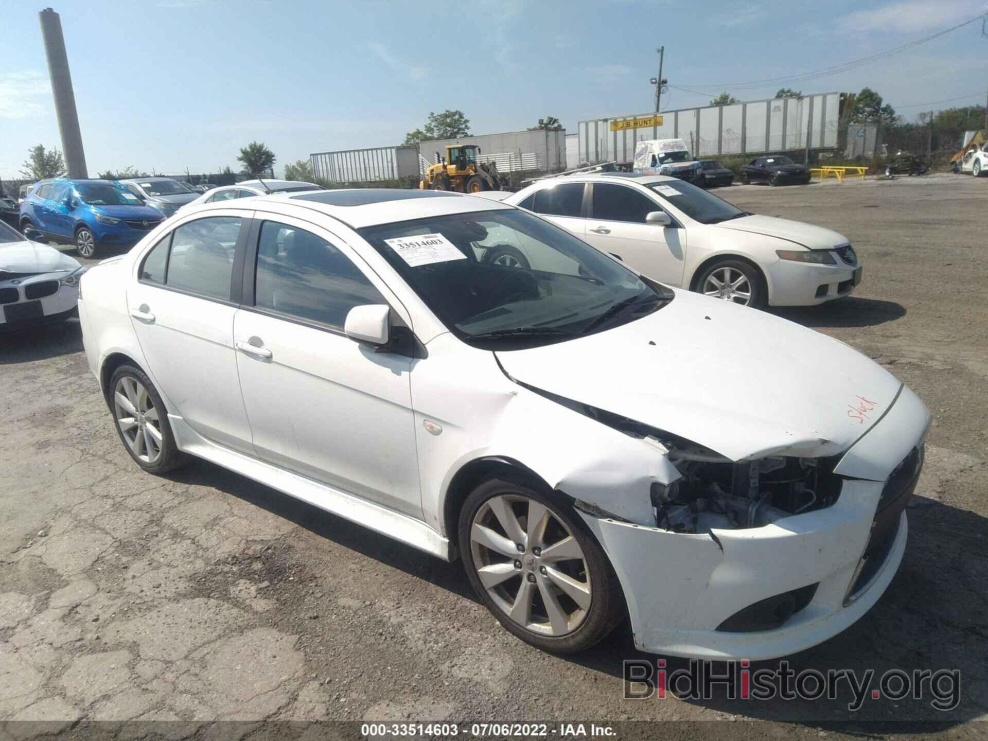 Photo JA32U8FW5CU028282 - MITSUBISHI LANCER 2012