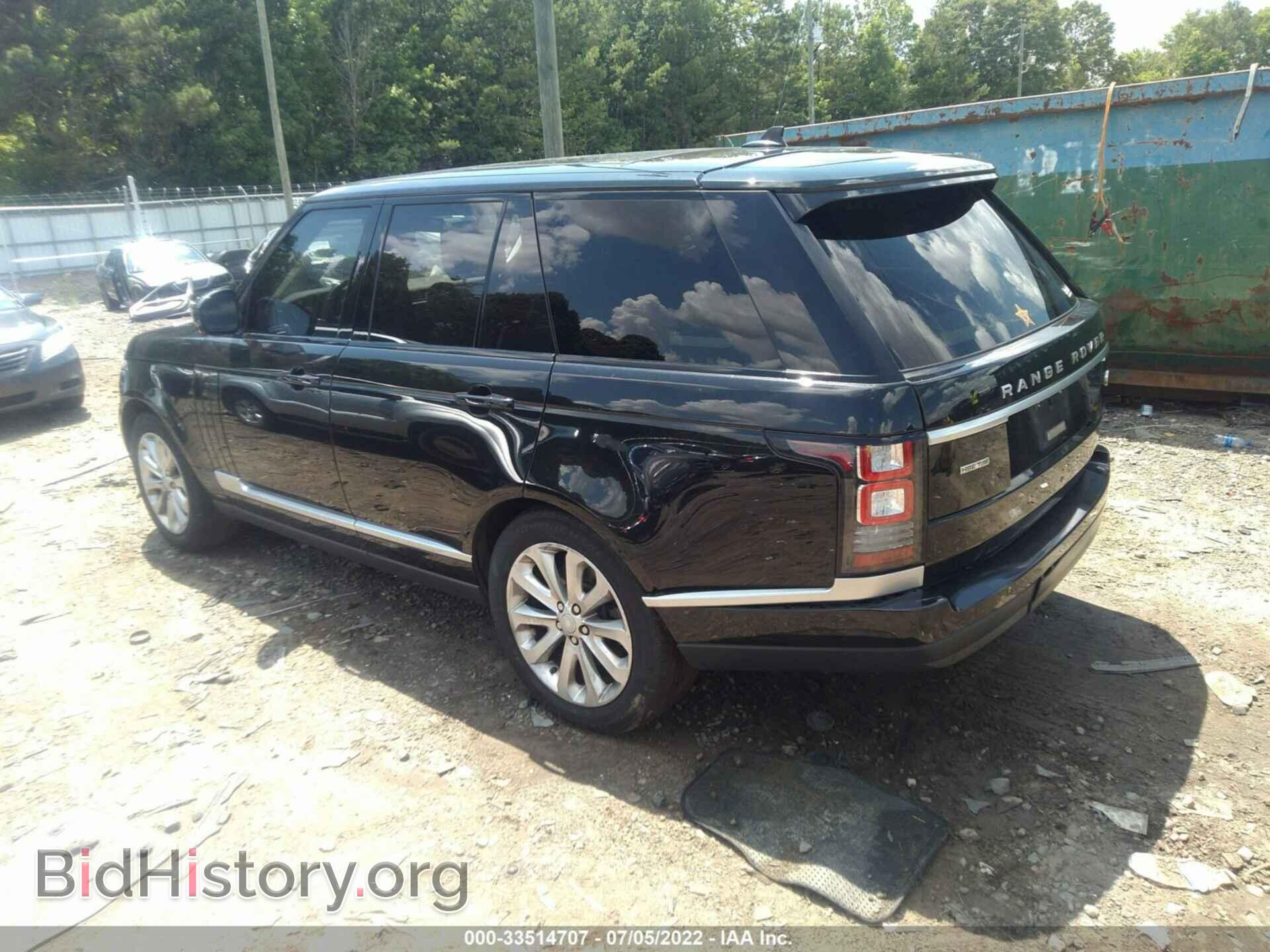 2016 LAND ROVER RANGE ROVER - VIN: SALGS2KF1GA260832 - Фото 3