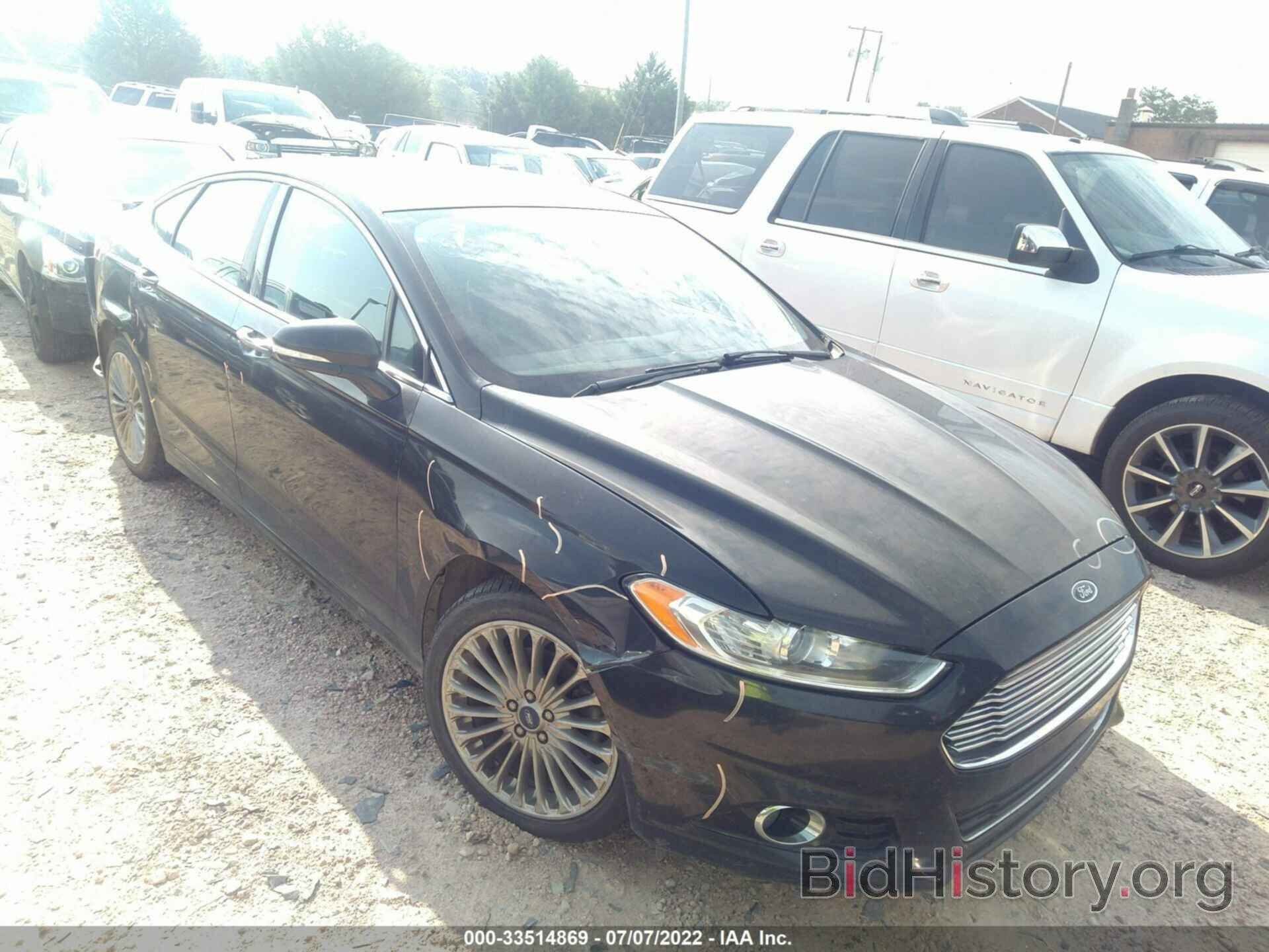 Фотография 3FA6P0K96DR149221 - FORD FUSION 2013