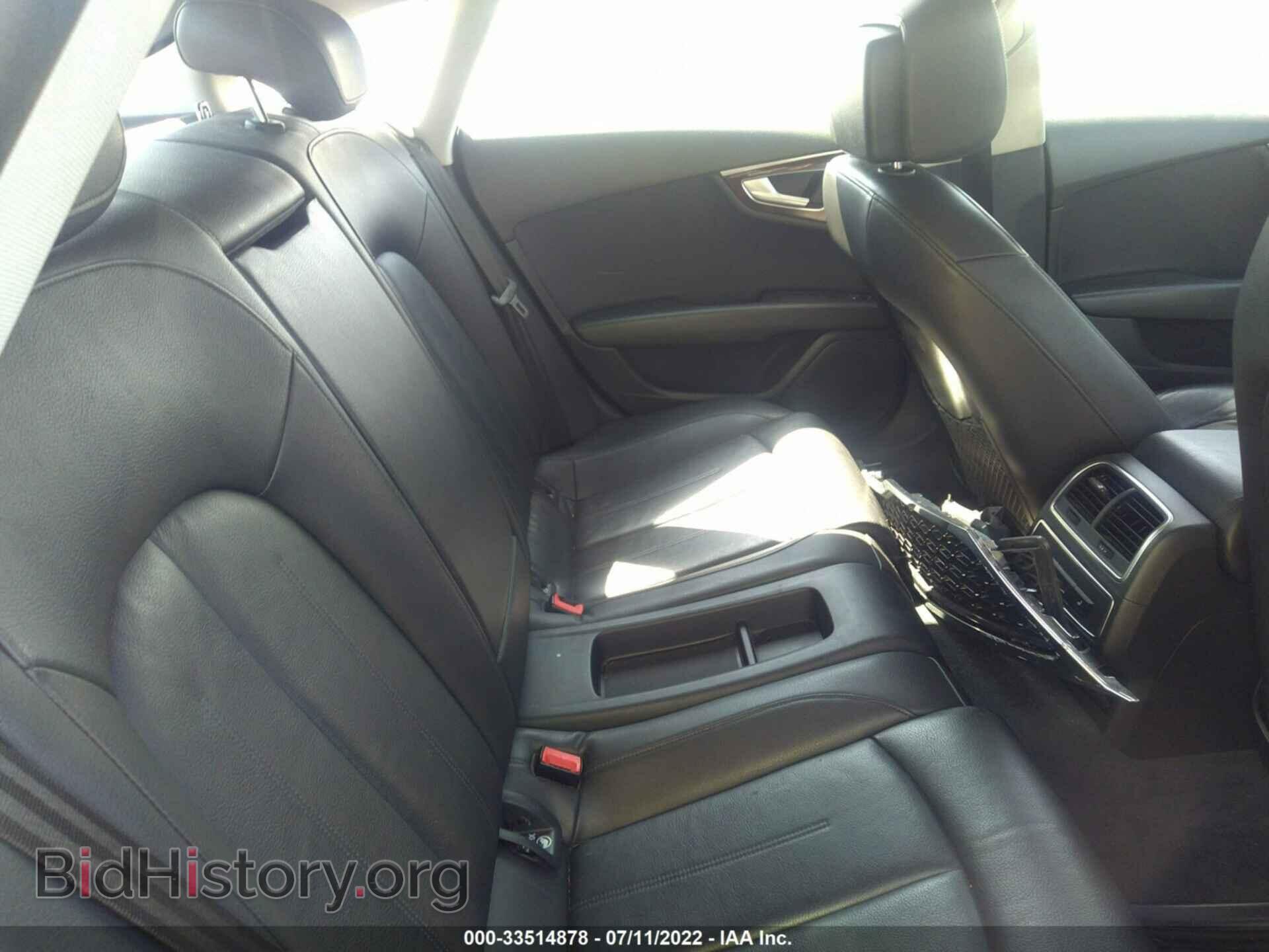 2012 AUDI A7 - VIN: WAUYGAFC3CN057707 - Фото 8