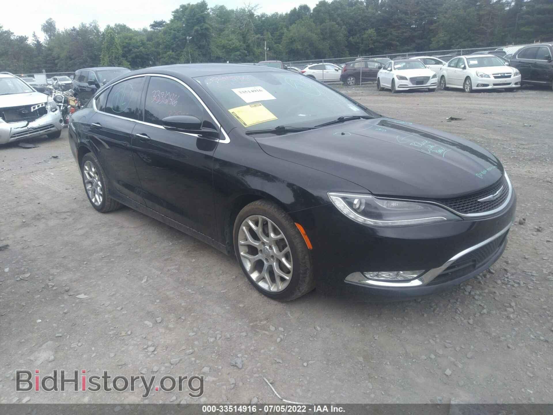 Фотография 1C3CCCEG1FN722038 - CHRYSLER 200 2015