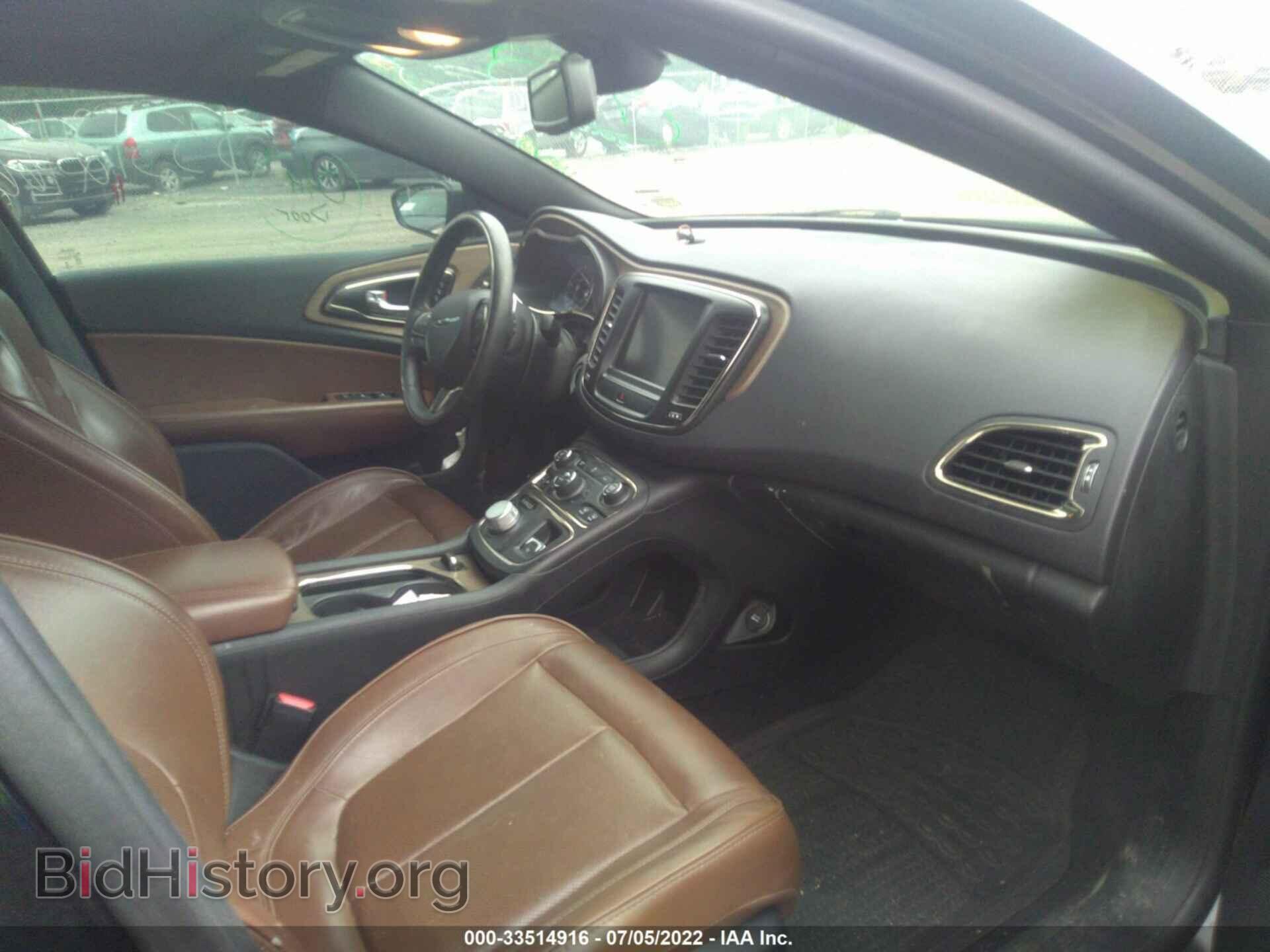 2015 CHRYSLER 200 - VIN: 1C3CCCEG1FN722038 - Фото 5