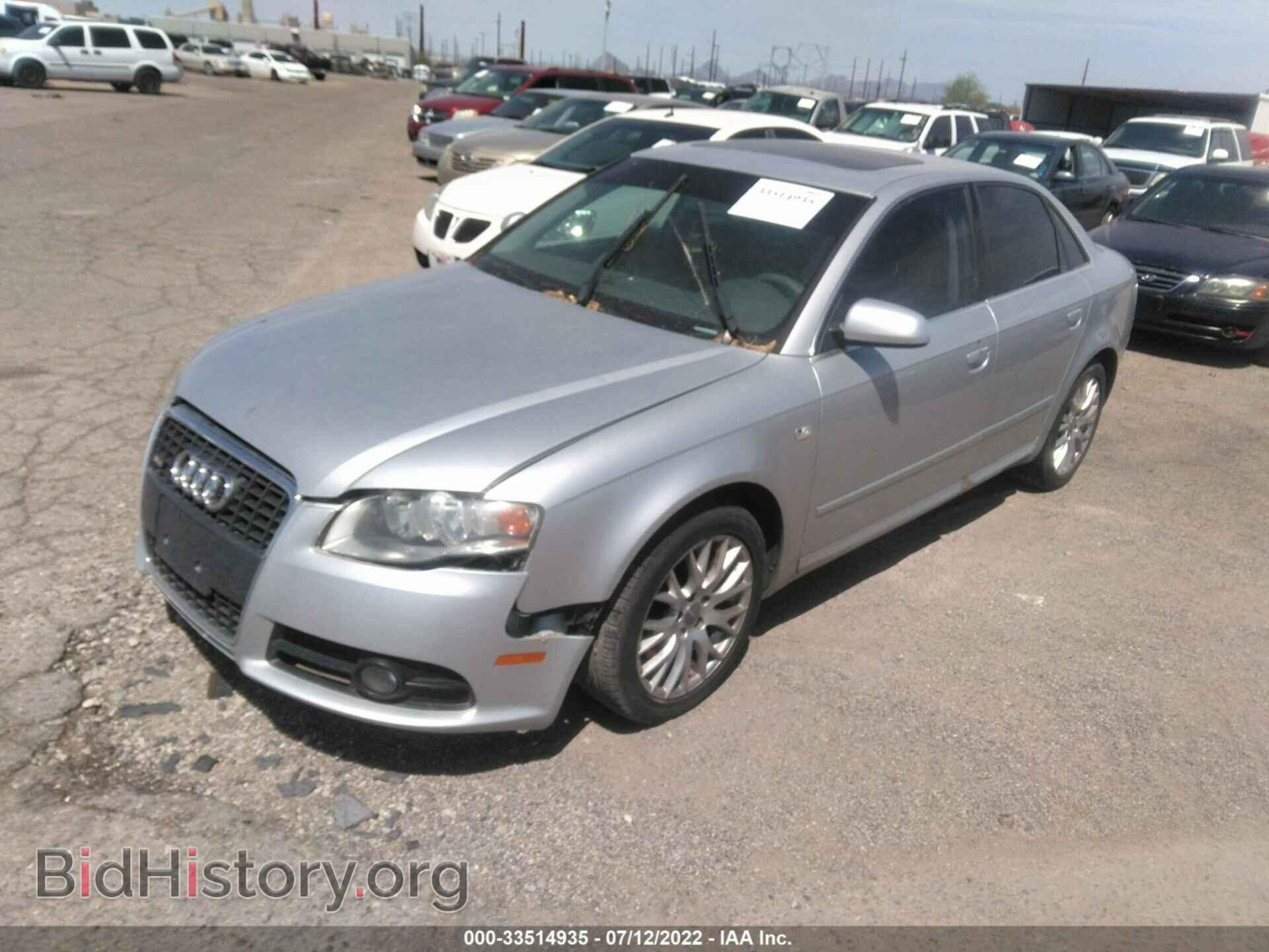 2008 AUDI A4 - VIN: WAUAF78E58A153956 - Фото 2