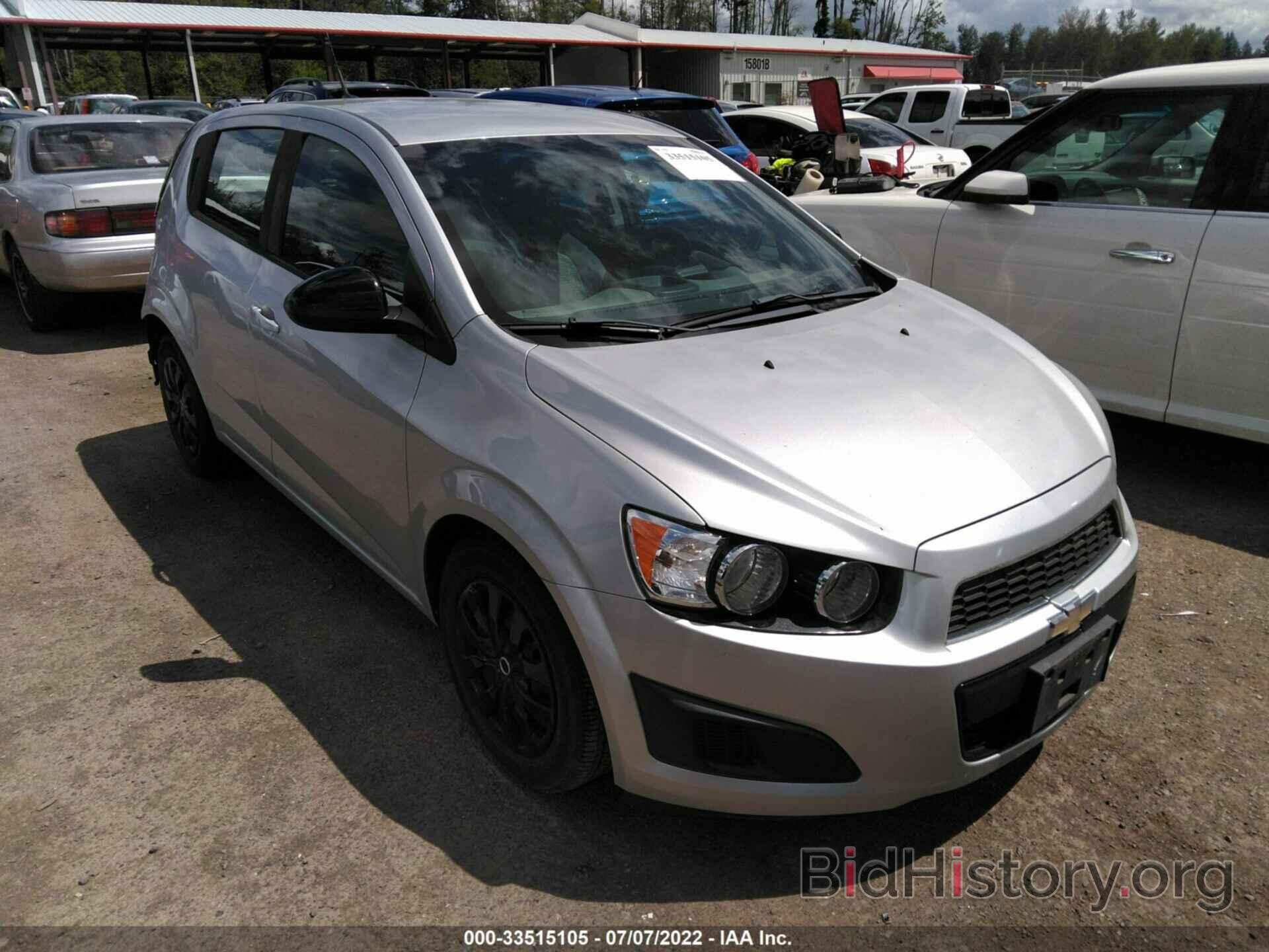 Фотография 1G1JA6SGXD4215665 - CHEVROLET SONIC 2013