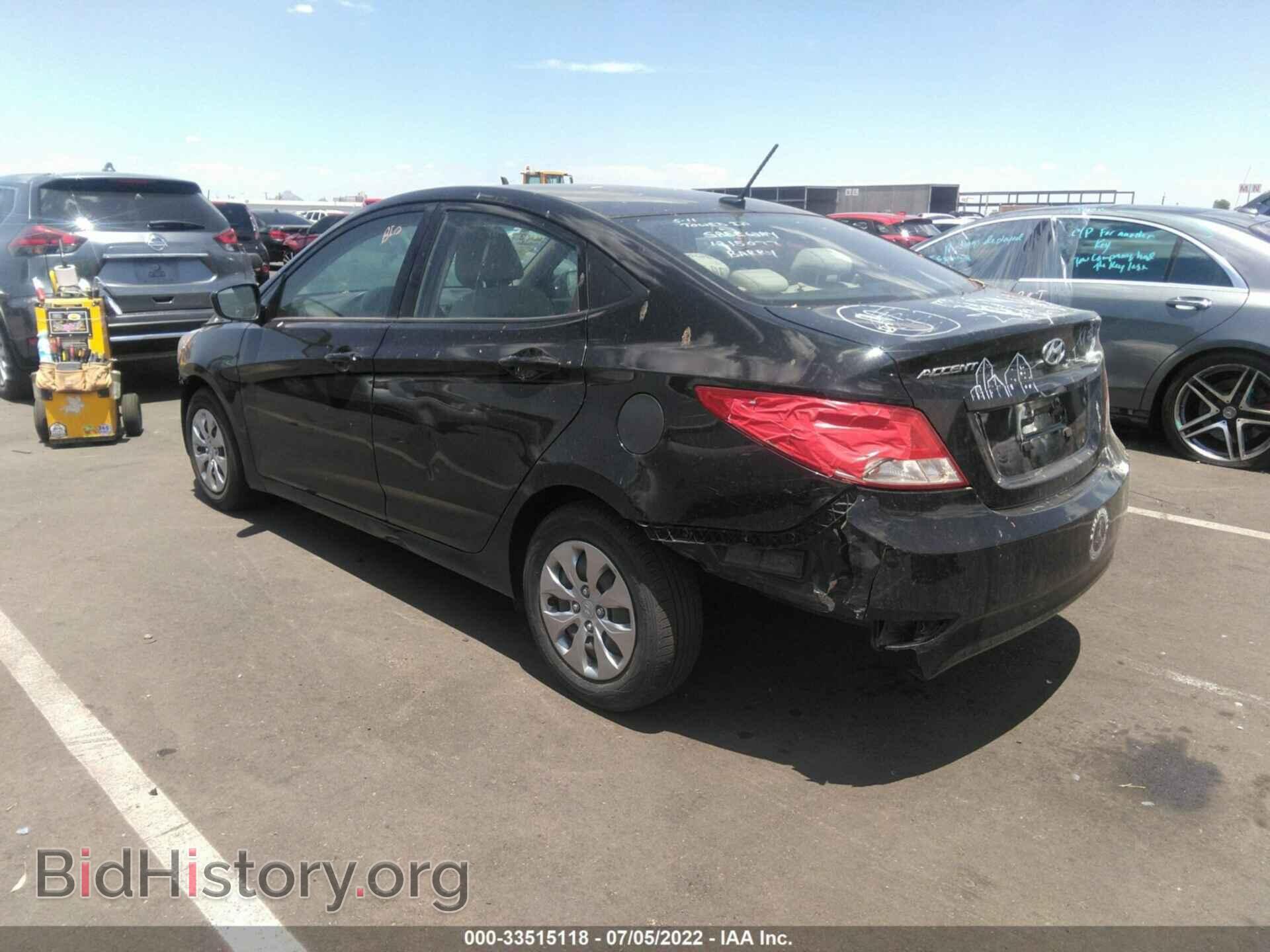 2017 HYUNDAI ACCENT - VIN: KMHCT4AE5HU355672 - Фото 3
