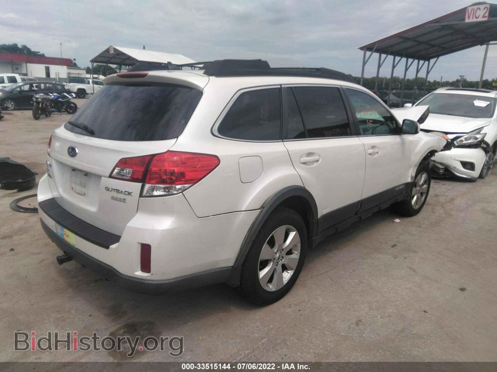 2012 SUBARU OUTBACK - VIN: 4S4BRBKC1C3210784 - Фото 4