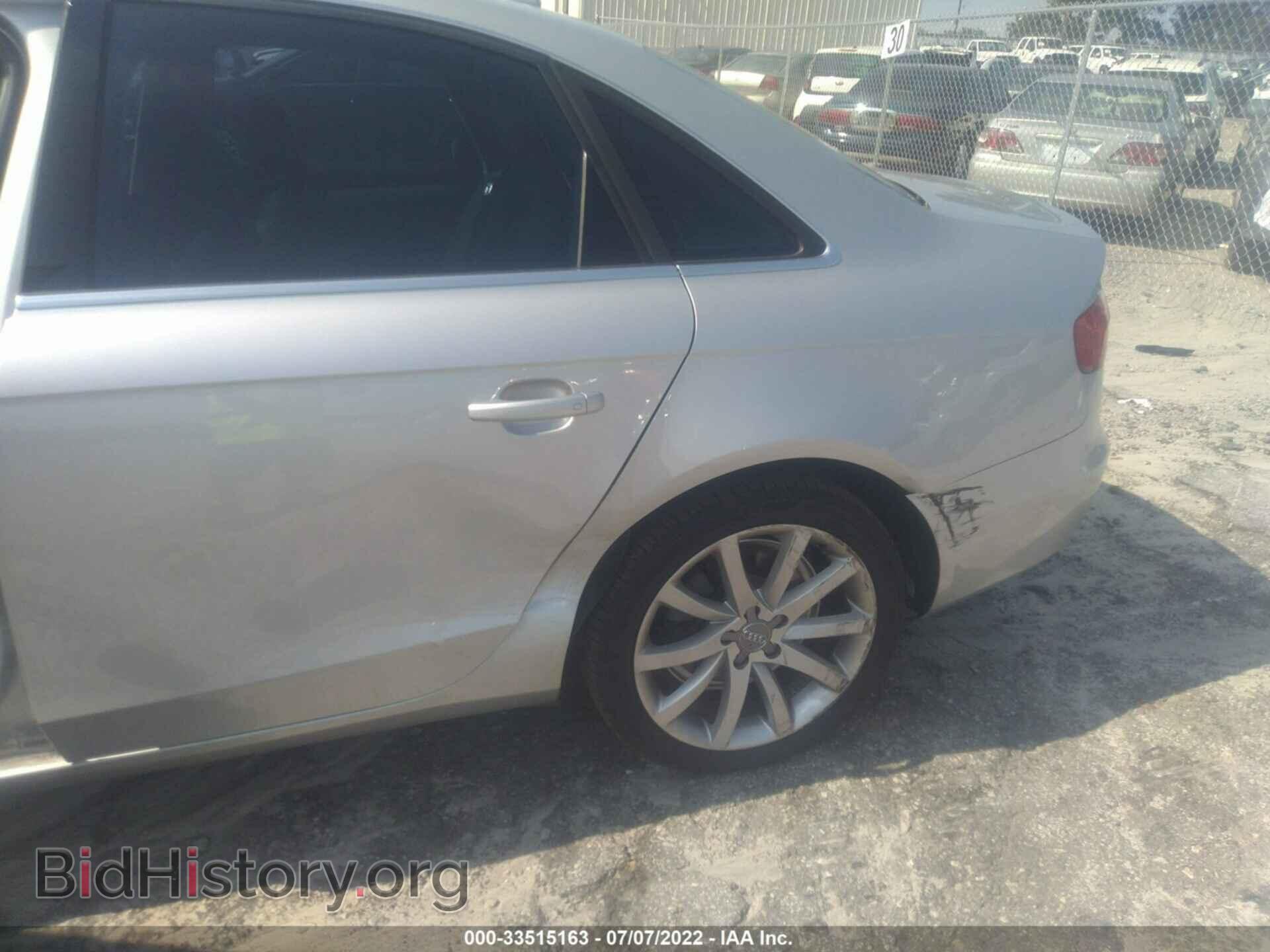 2013 AUDI A4 - VIN: WAUEFAFL0DA047389 - Фото 6