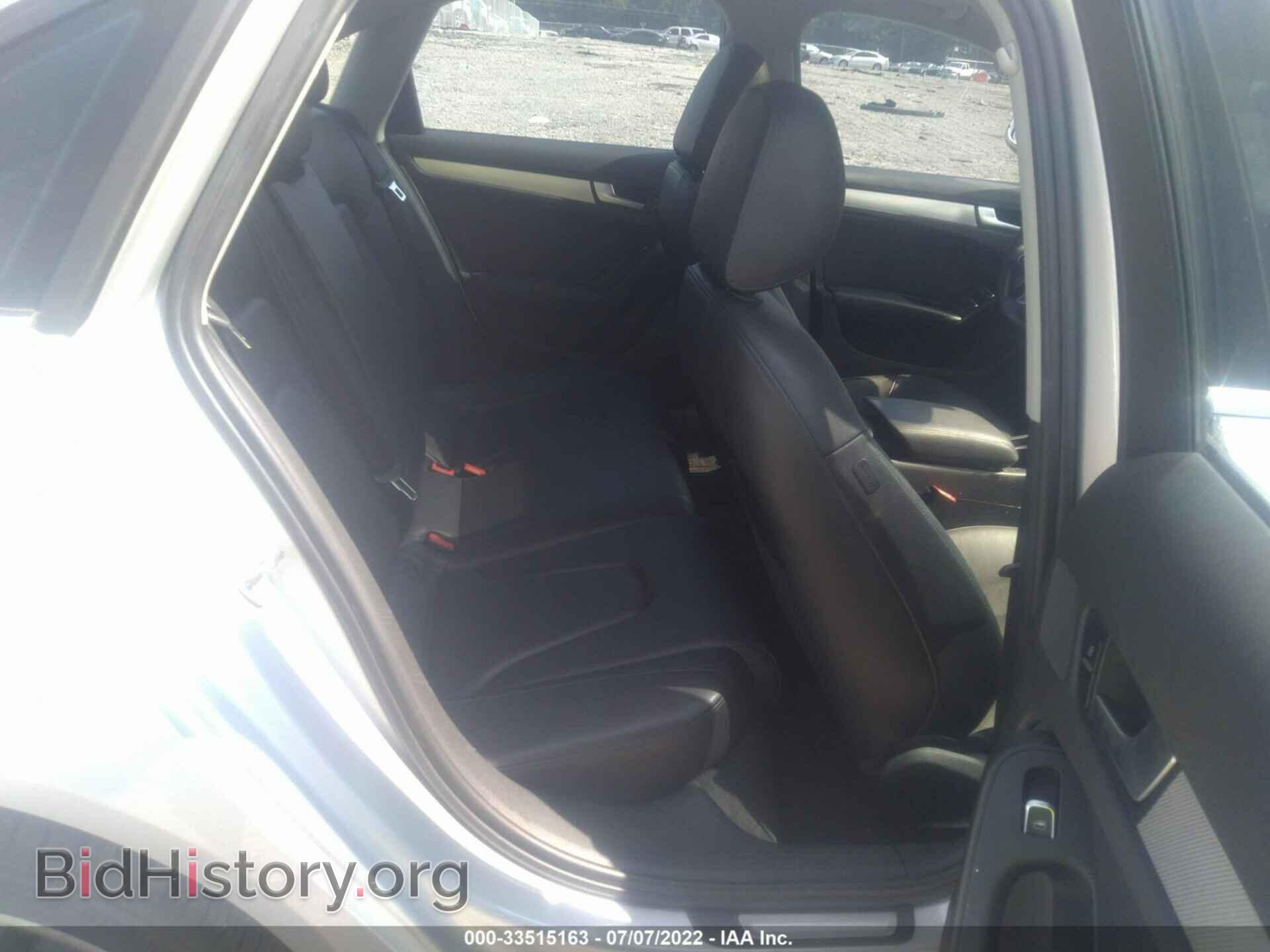 2013 AUDI A4 - VIN: WAUEFAFL0DA047389 - Фото 8