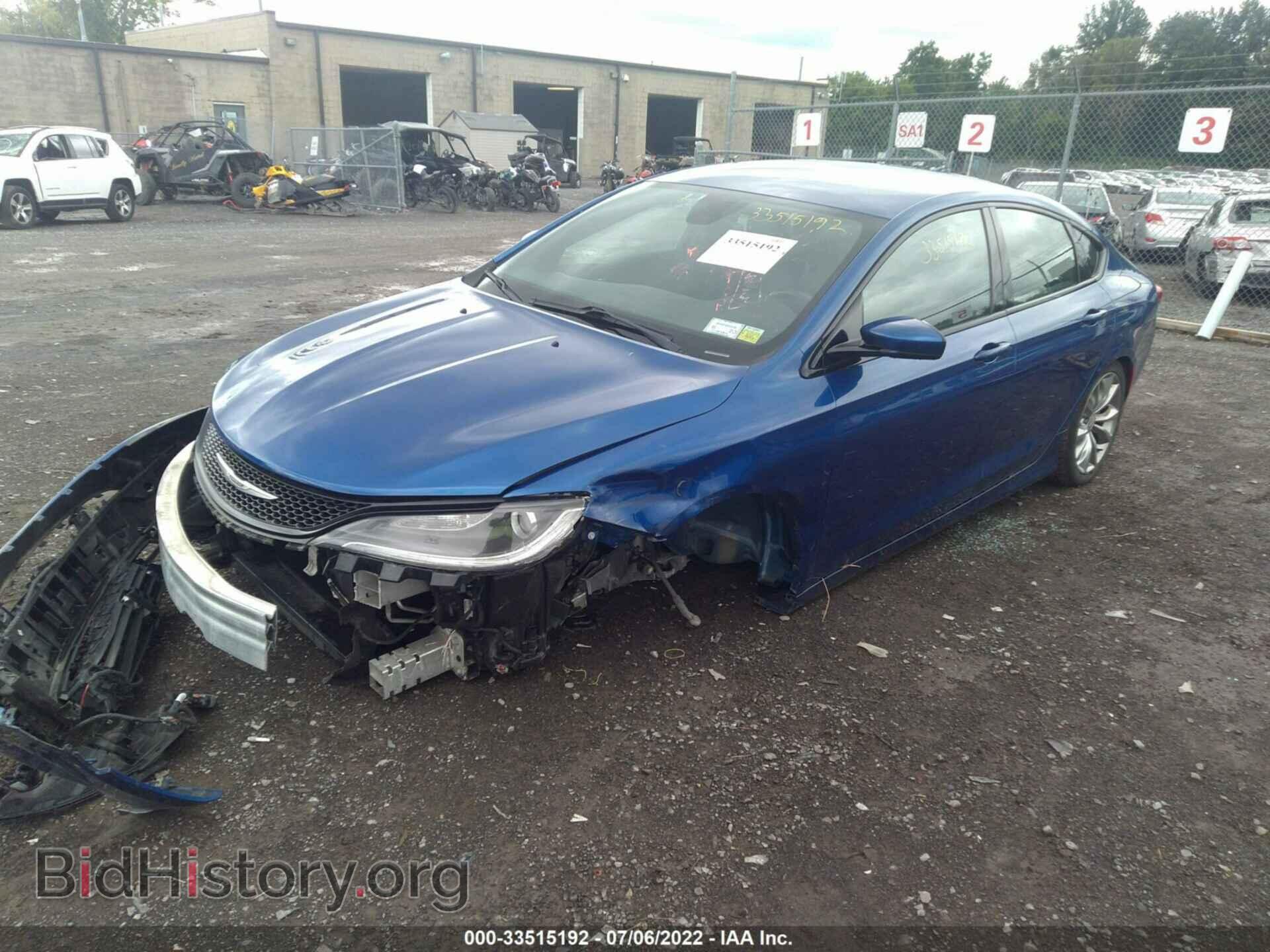 2016 CHRYSLER 200 - VIN: 1C3CCCBG8GN109923 - Фото 2