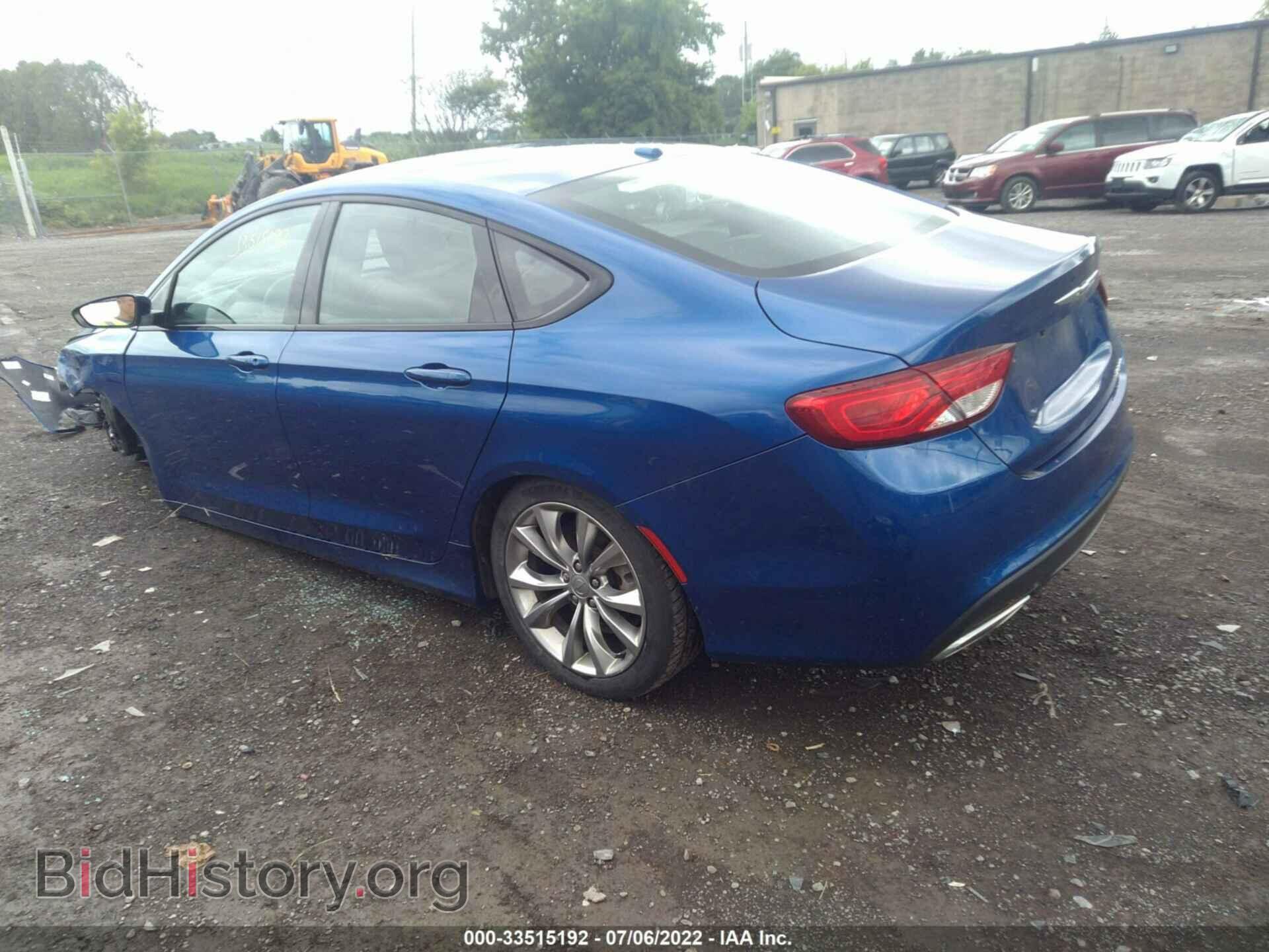 2016 CHRYSLER 200 - VIN: 1C3CCCBG8GN109923 - Фото 3