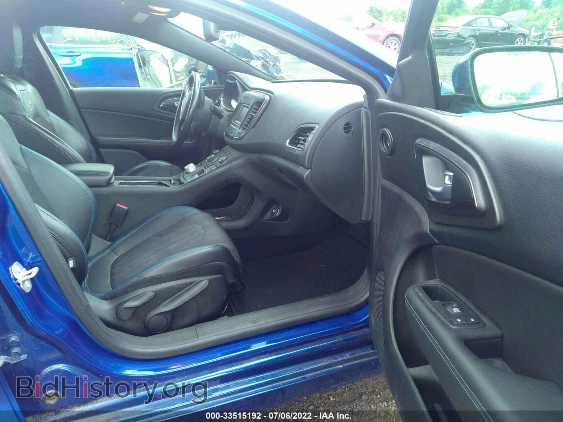 2016 CHRYSLER 200 - VIN: 1C3CCCBG8GN109923 - Фото 5