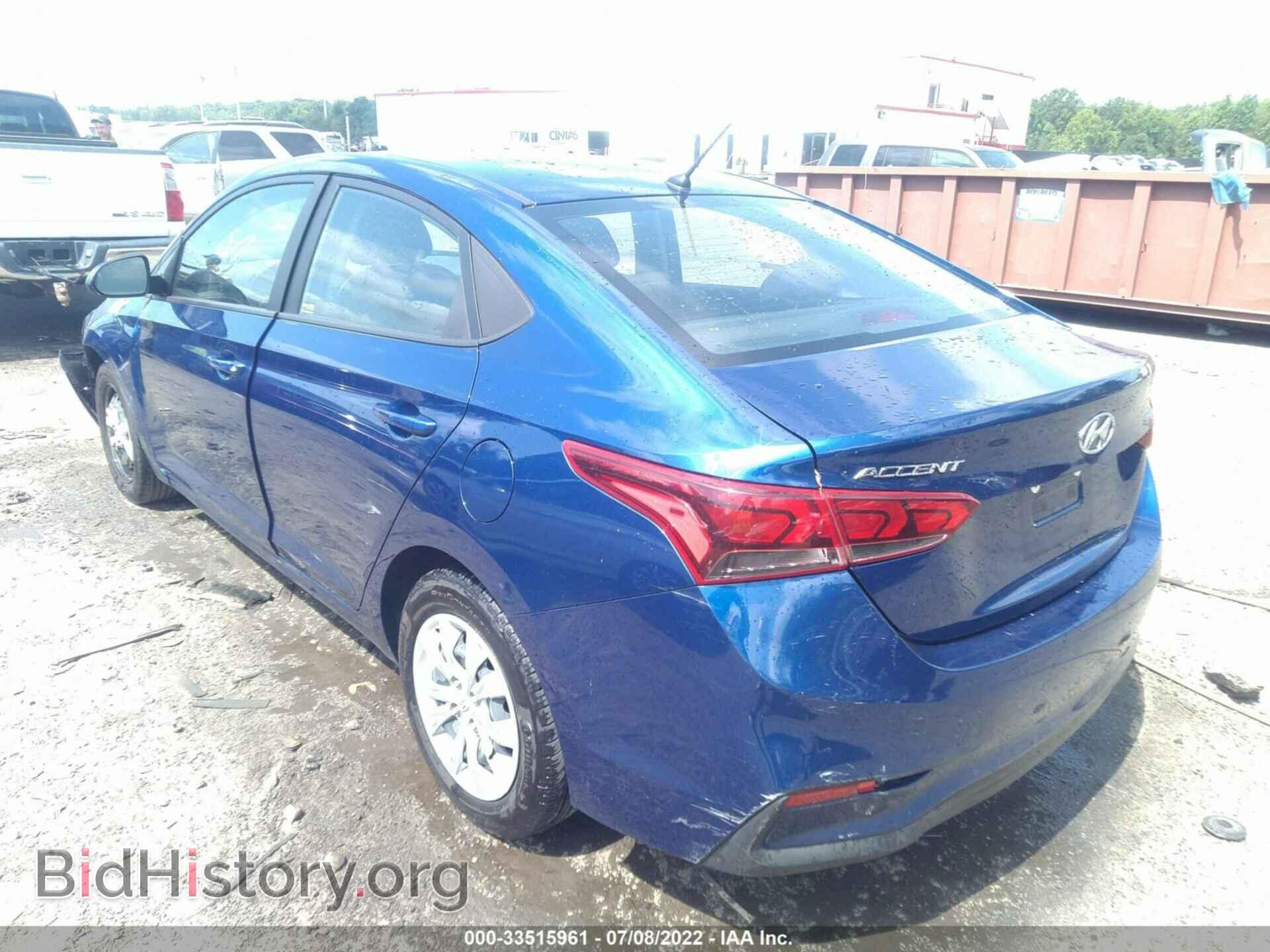 2021 HYUNDAI ACCENT - VIN: 3KPC24A64ME129194 - Фото 3