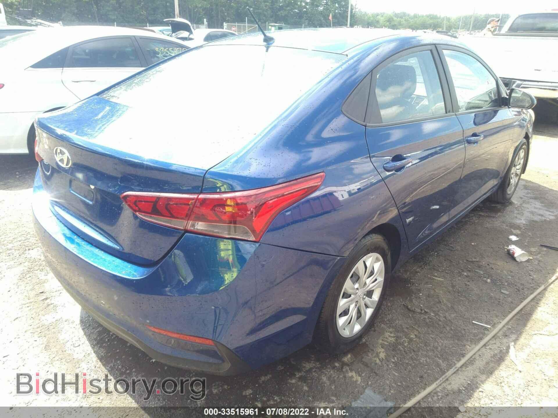 2021 HYUNDAI ACCENT - VIN: 3KPC24A64ME129194 - Фото 4