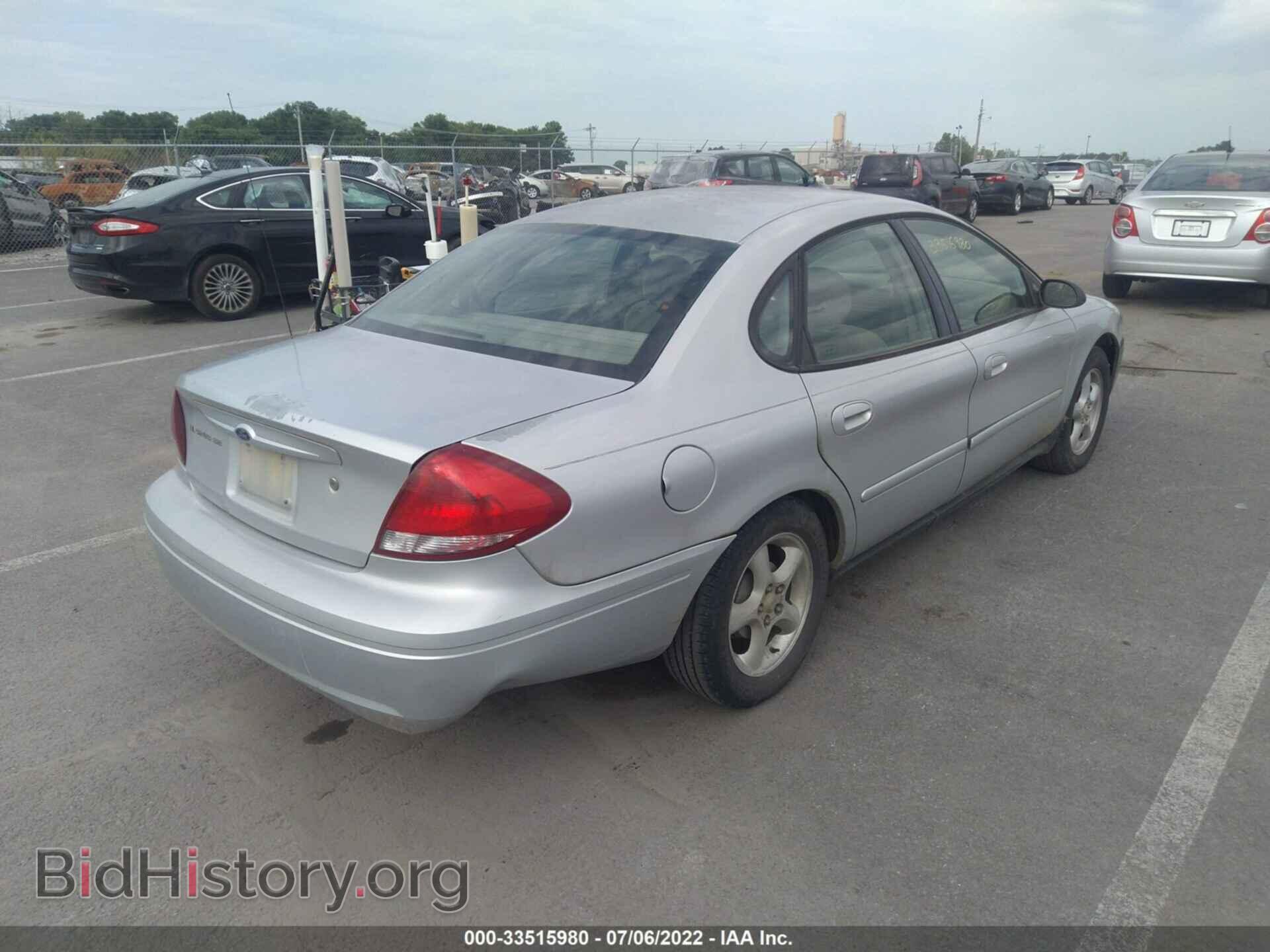 2007 FORD TAURUS - VIN: 1FAFP53U67A123698 - Фото 4
