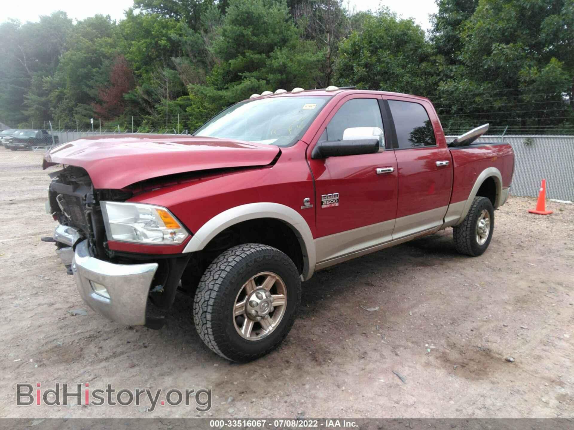 2010 DODGE RAM 2500 - VIN: 3D7UT2CL6AG100262 - Фото 2
