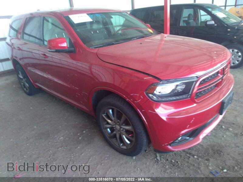 2017 Dodge DURANGO GT (VIN 1C4RDJDGXHC725110) — photo 1 of 11, IAAI