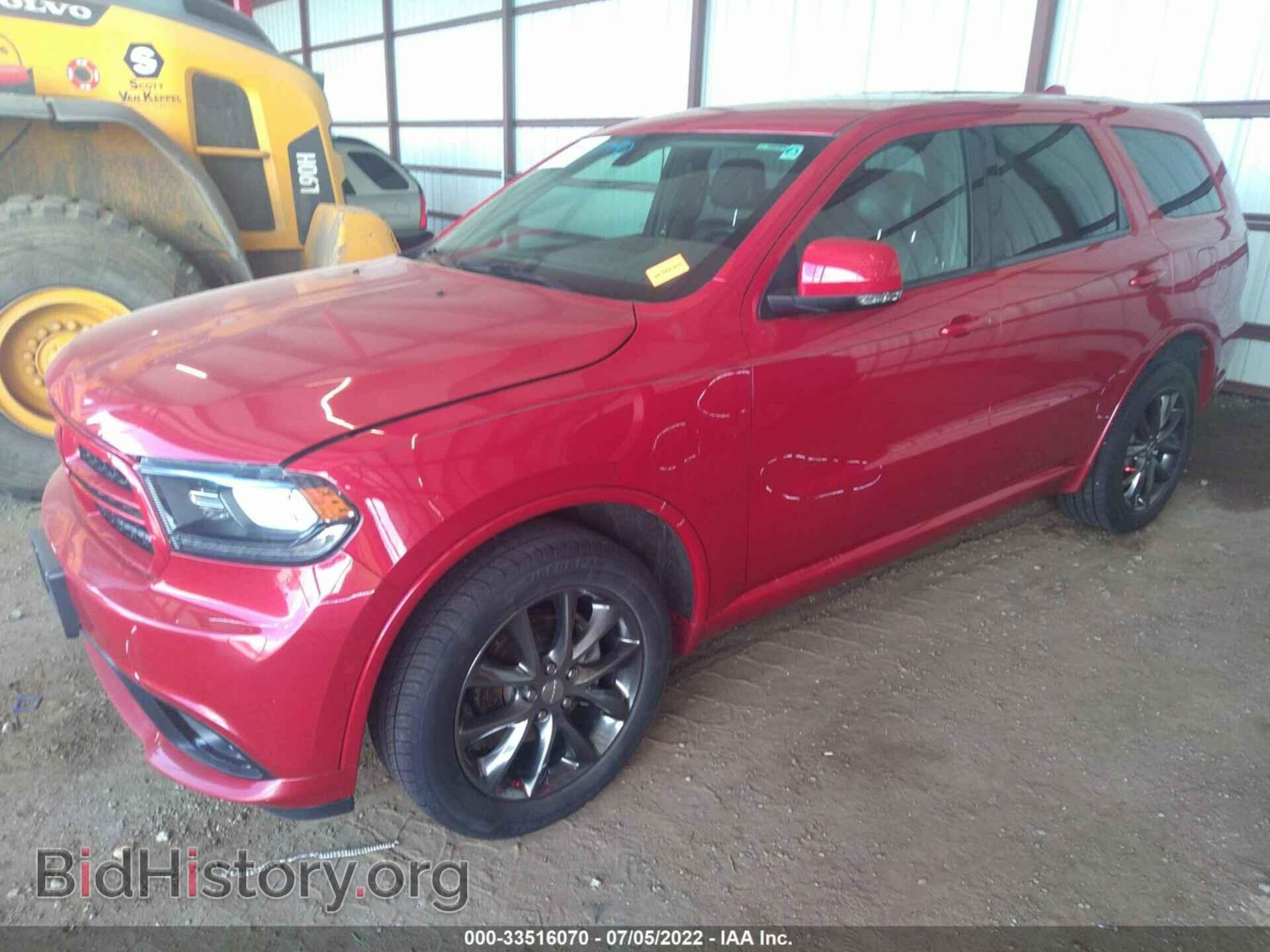 2017 DODGE DURANGO - VIN: 1C4RDJDGXHC725110 - Фото 2