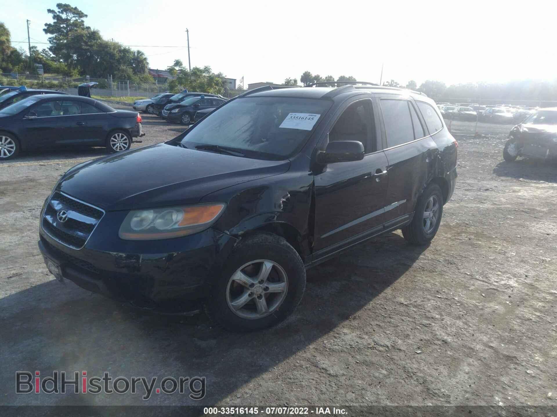 2007 HYUNDAI SANTA FE - VIN: 5NMSG13D77H124124 - Фото 2