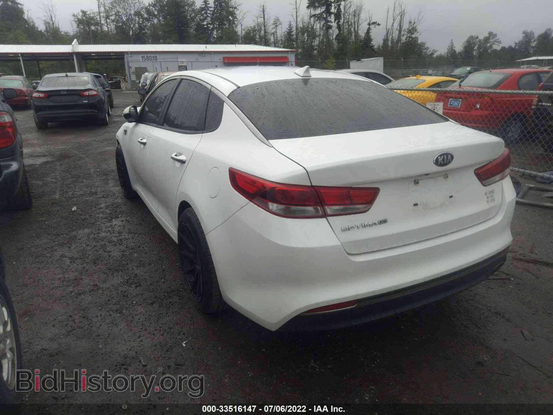 2016 KIA OPTIMA - VIN: KNAGT4L30G5102539 - Фото 3