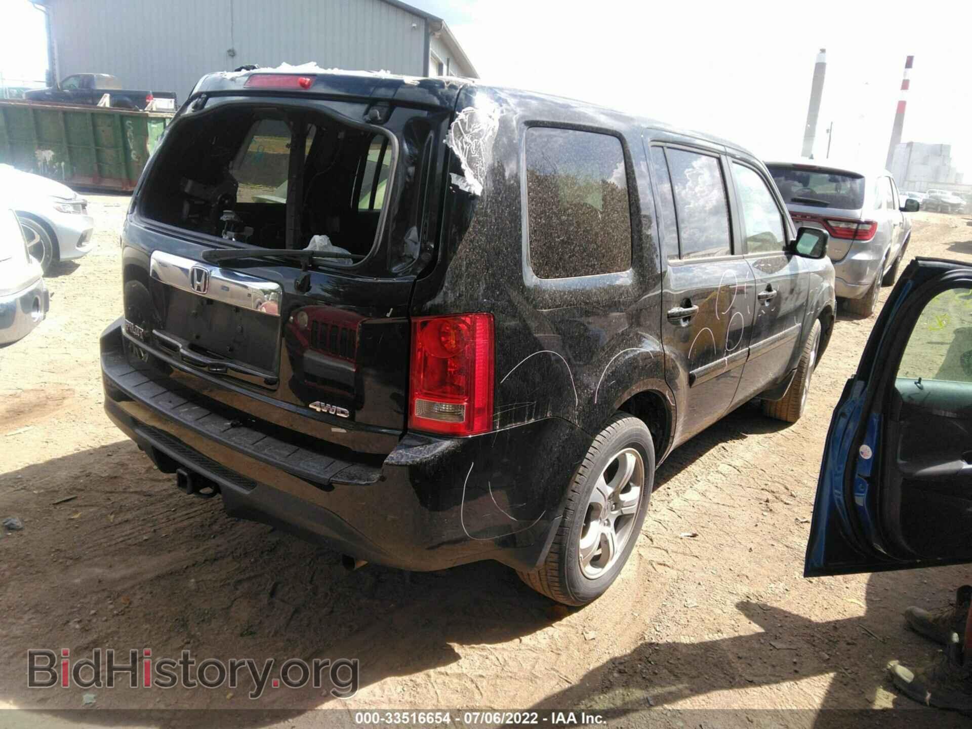 2013 HONDA PILOT - VIN: 5FNYF4H53DB060810 - Фото 4
