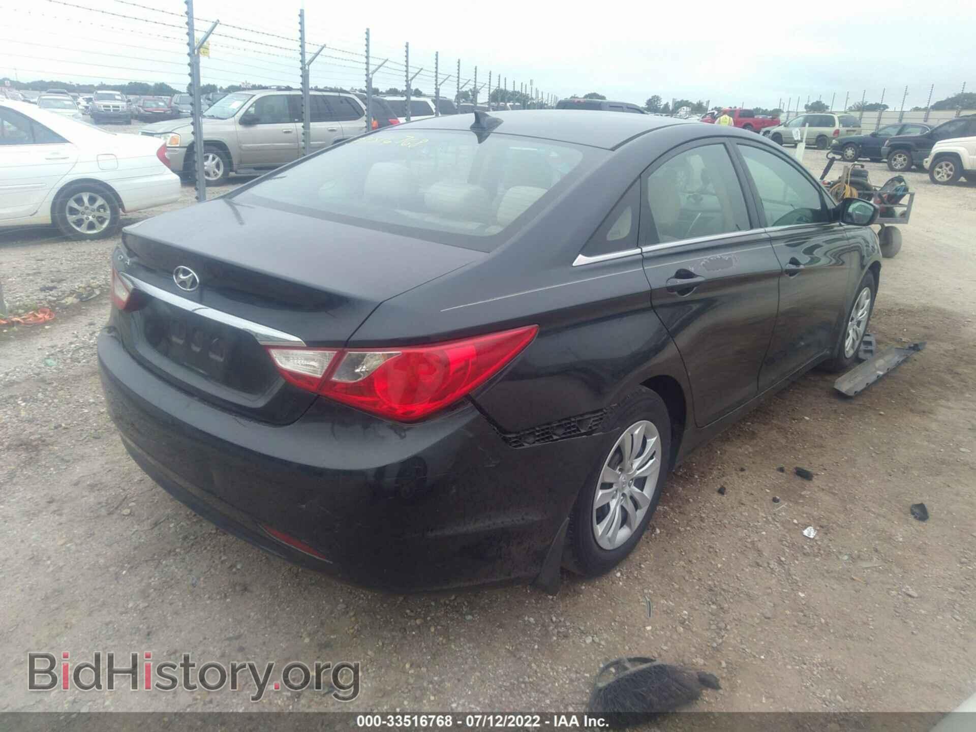 2012 HYUNDAI SONATA - VIN: 5NPEB4AC8CH345977 - Фото 4