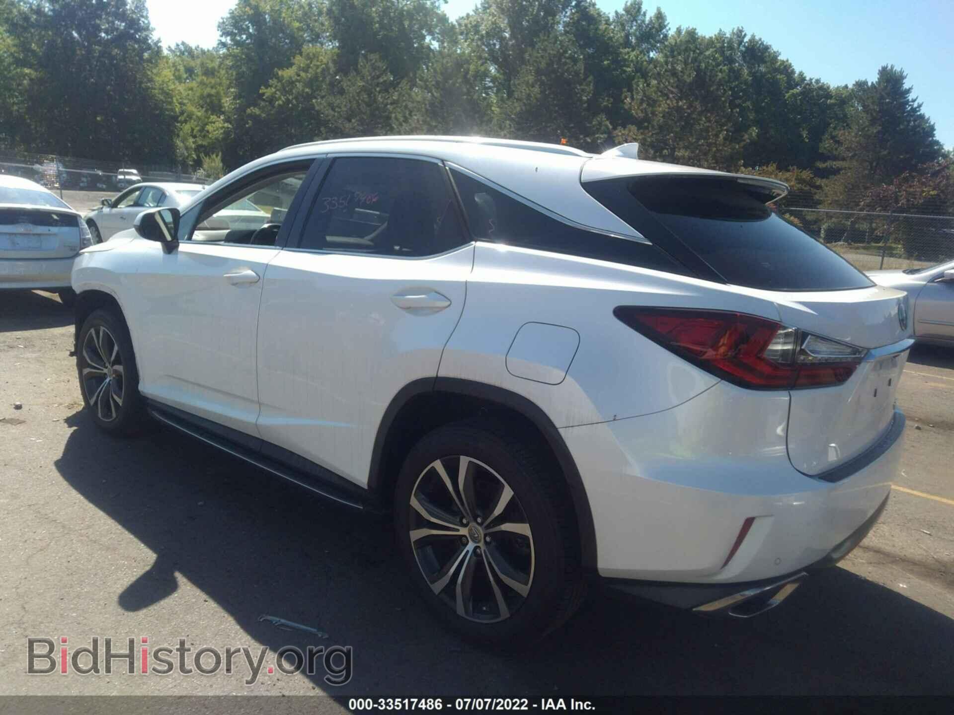 2017 LEXUS RX - VIN: JTJBZMCA9H2021176 - Фото 3