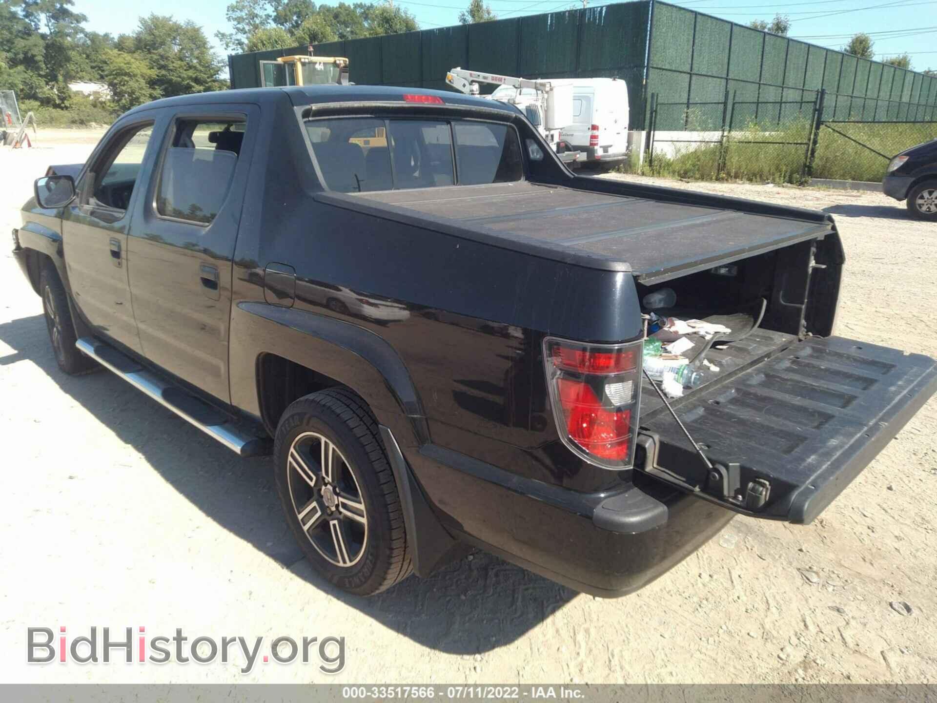 2013 HONDA RIDGELINE - VIN: 5FPYK1F76DB001546 - Фото 3