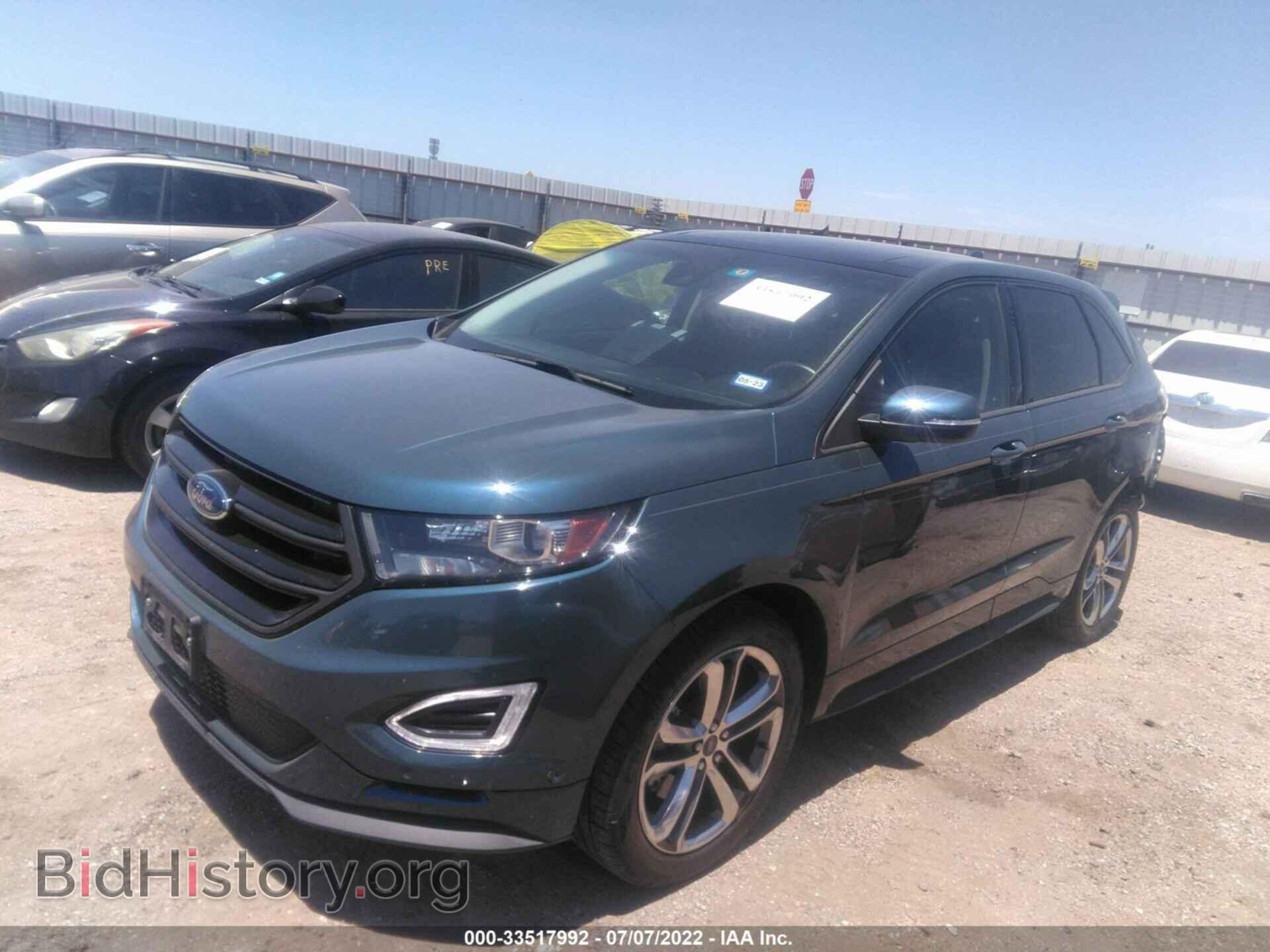 2016 FORD EDGE - VIN: 2FMPK4AP9GBB61754 - Фото 2
