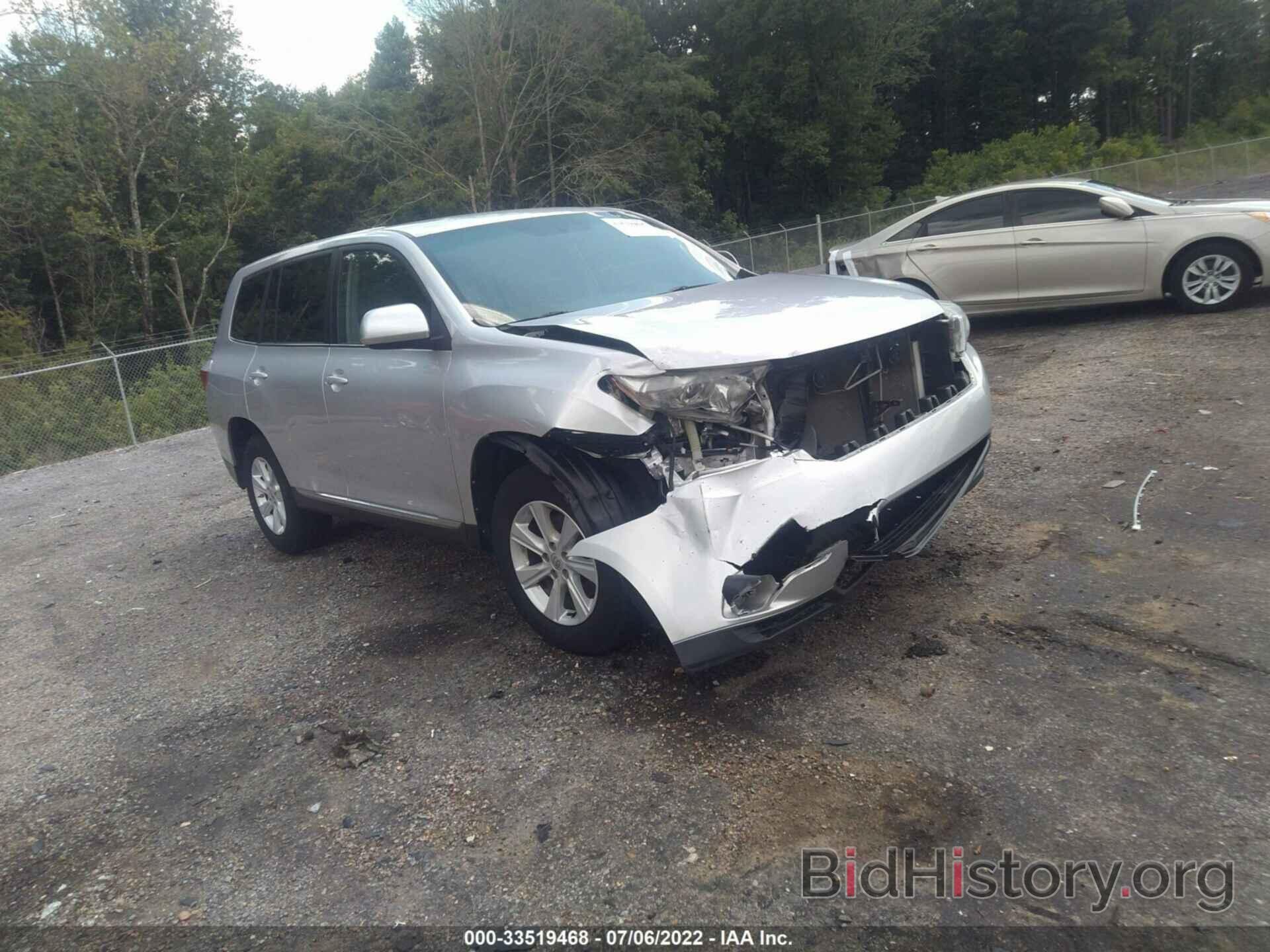 Photo 5TDZA3EHXDS032882 - TOYOTA HIGHLANDER 2013