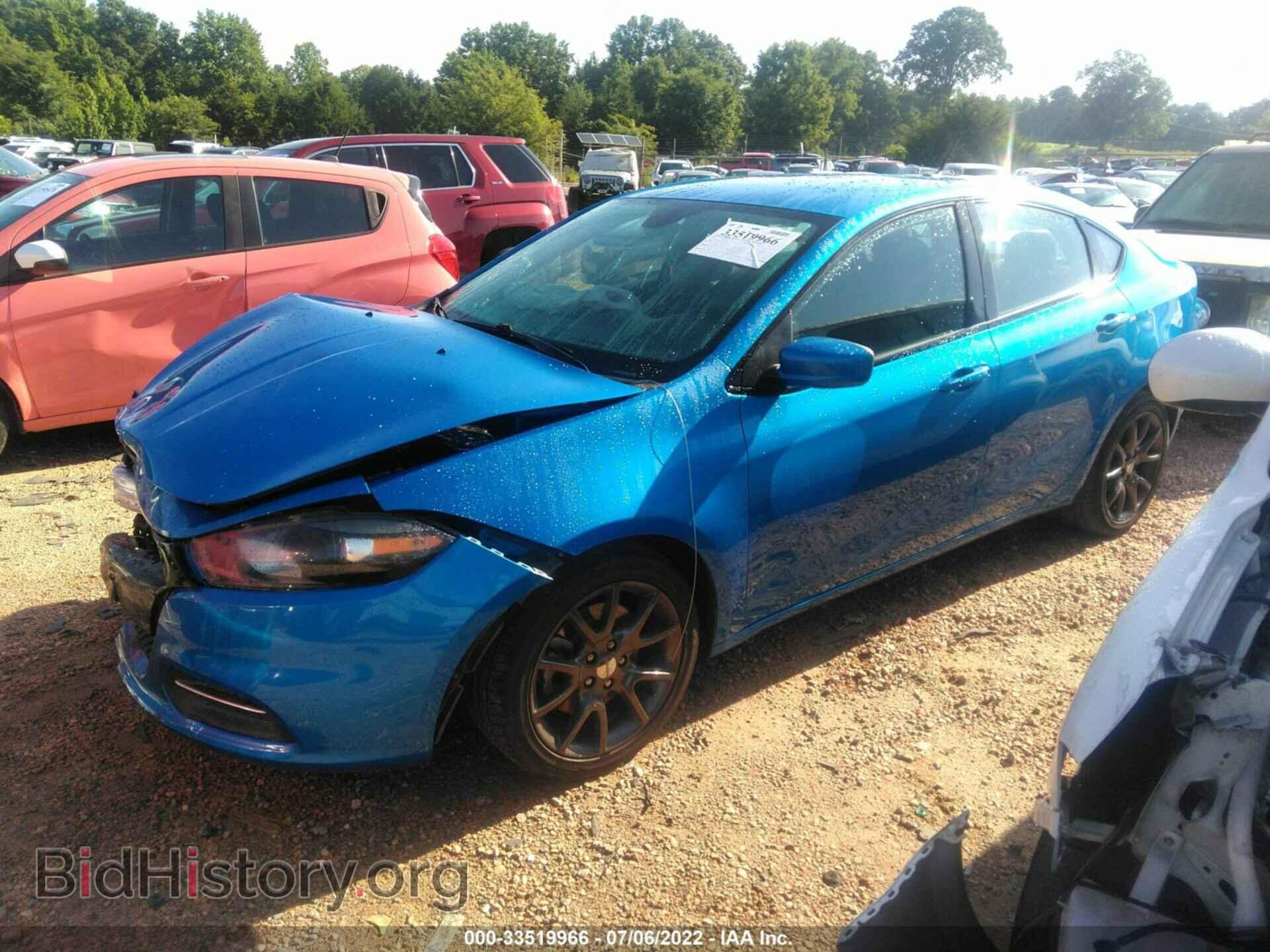 2016 DODGE DART - VIN: 1C3CDFAA1GD548947 - Фото 2