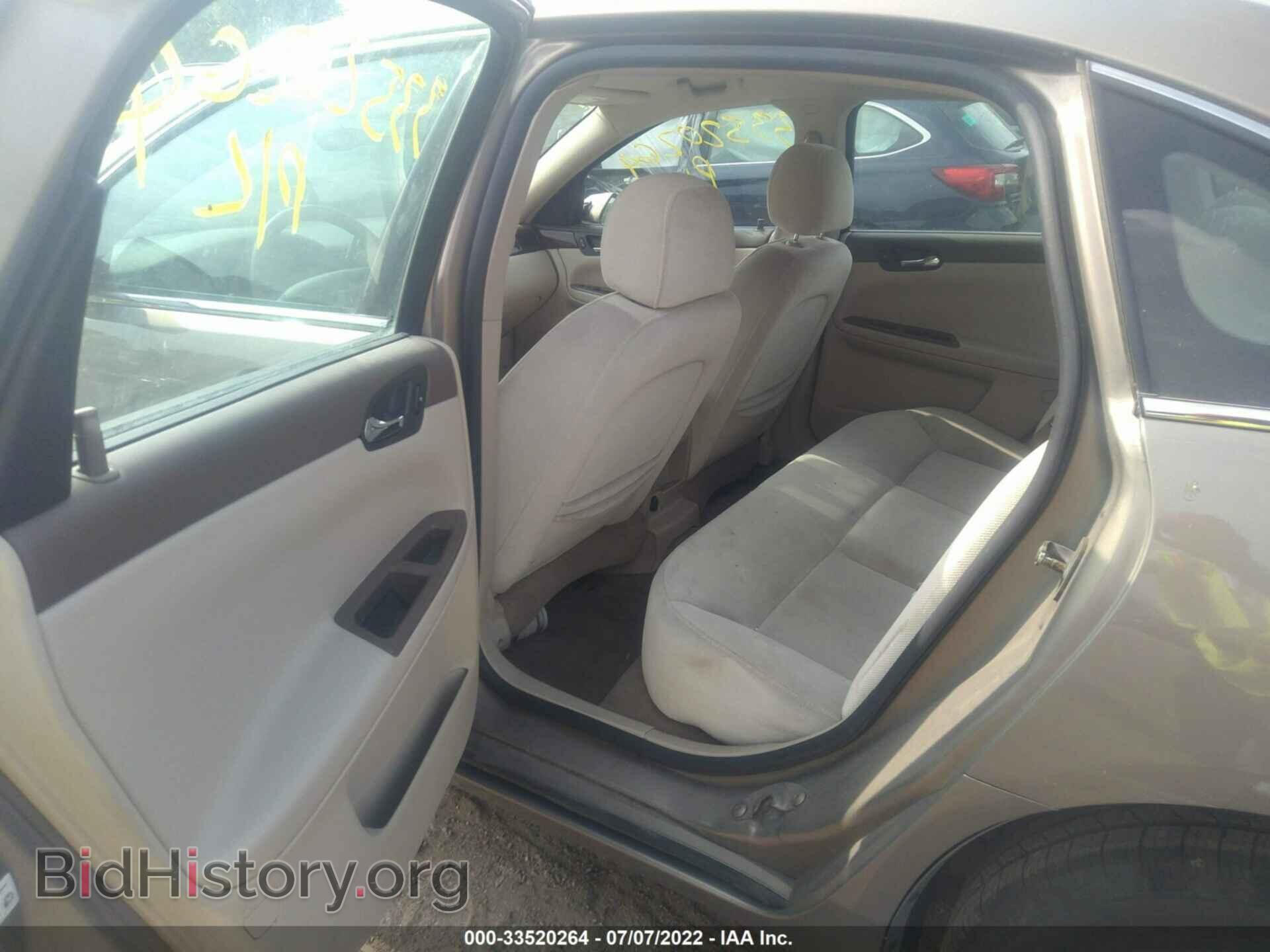 2007 CHEVROLET IMPALA - VIN: 2G1WT58N679138410 - Фото 8